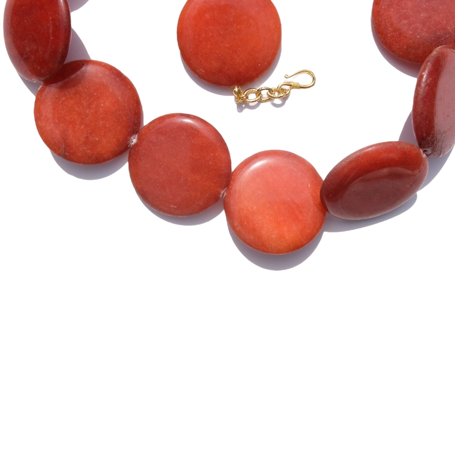 House Of Marne-Red Magnesite Belt-Kemer-3-Milagron.com