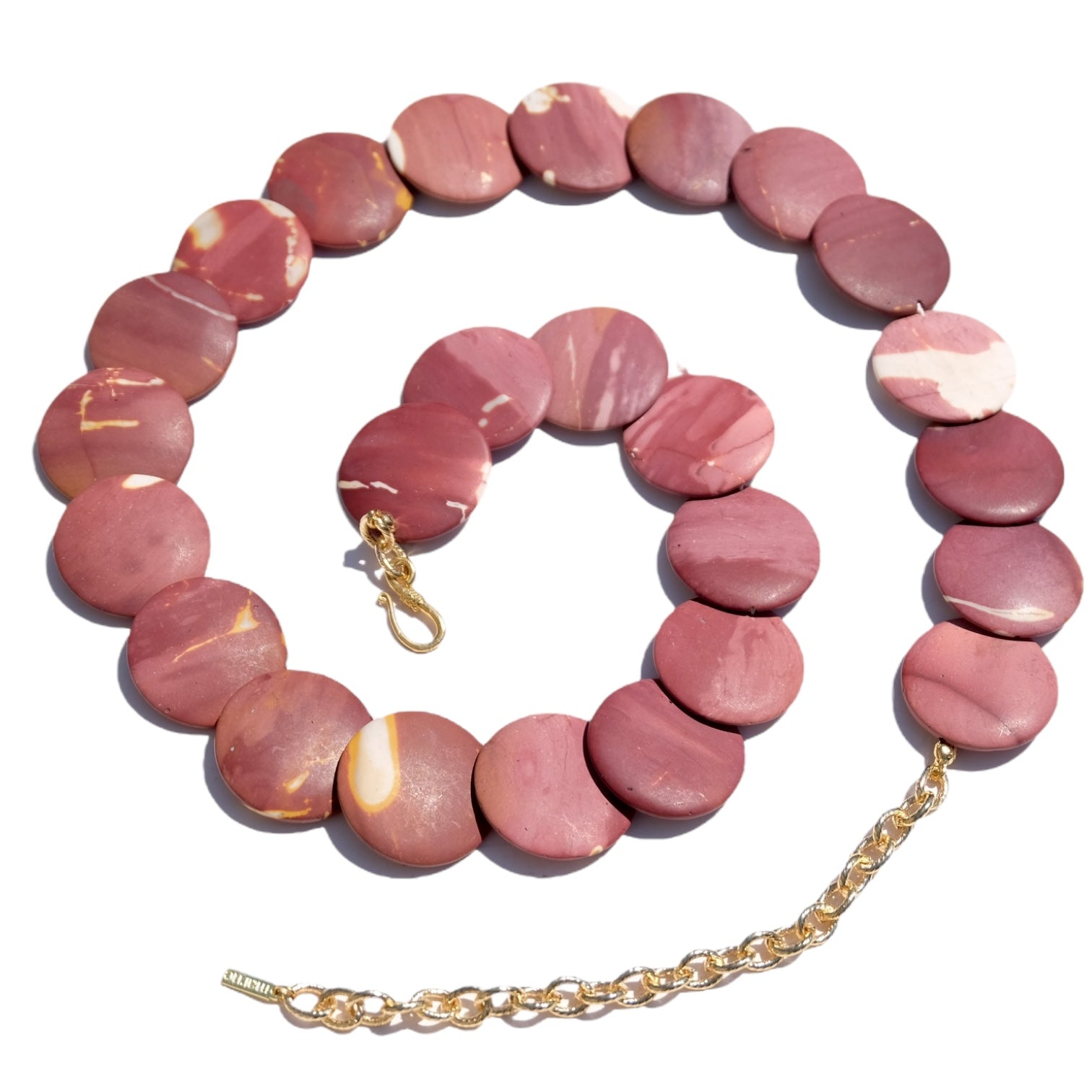 House Of Marne-Rosa Mookaite Belt-Kemer-2-Milagron.com