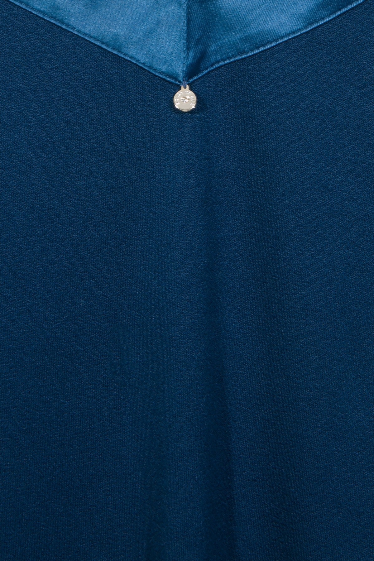 House Of Silk-Aria Extra Yumuşak Viskon Pijama Takımı Lacivert-Pijama Takımı-3-Milagron.com