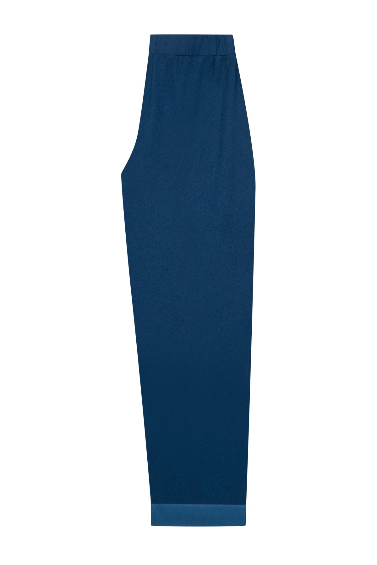 House Of Silk-Aria Extra Yumuşak Viskon Pijama Takımı Lacivert-Pijama Takımı-9-Milagron.com