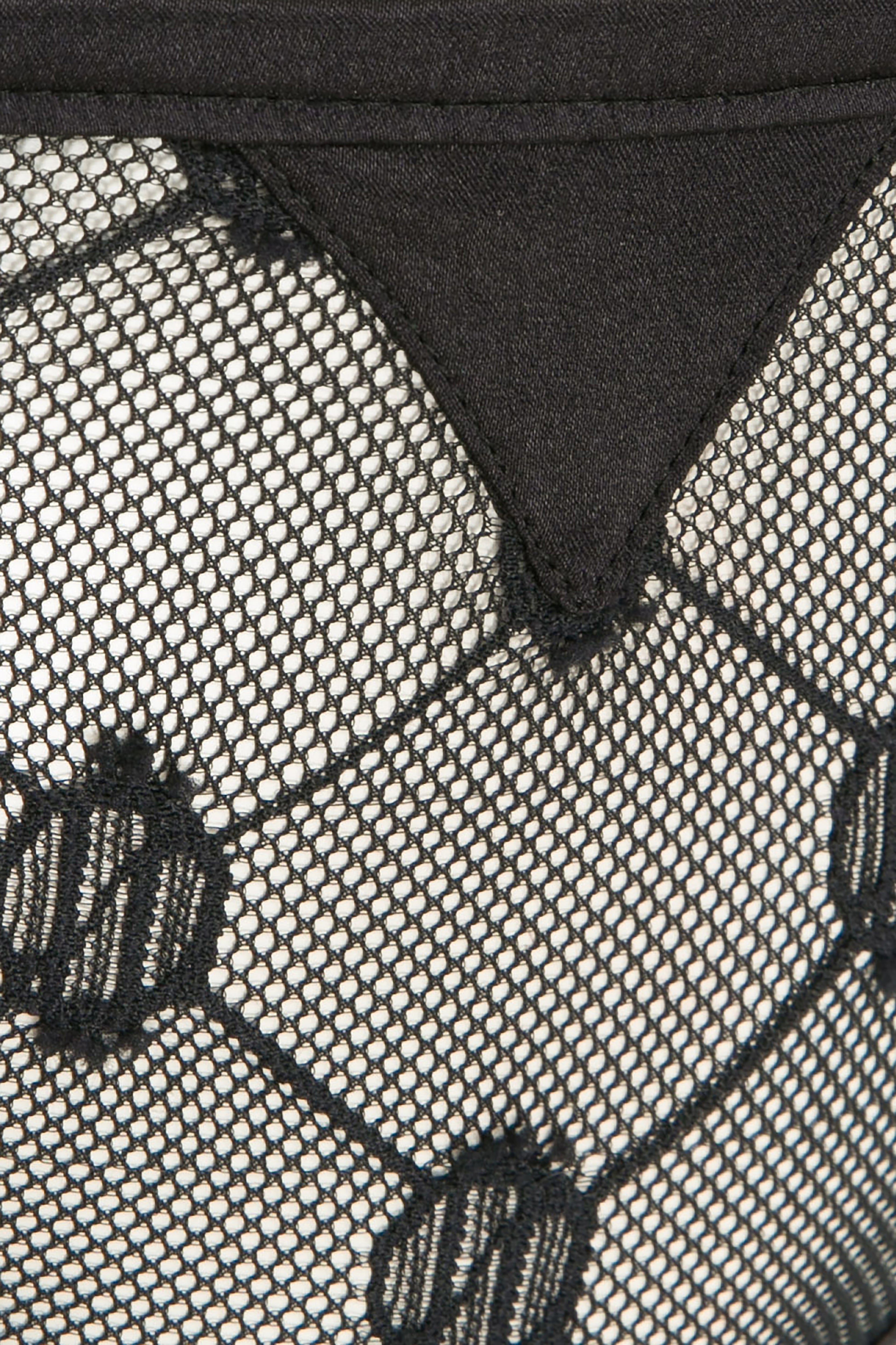 House Of Silk-Boleyn Ouvert Külot Siyah-Külot-4-Milagron.com