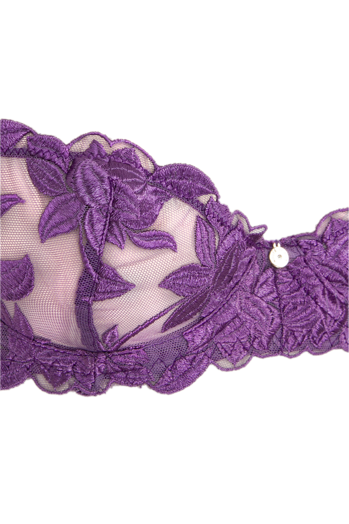 House Of Silk-Dahlia Sütyen Gece Moru-Sütyen-3-Milagron.com