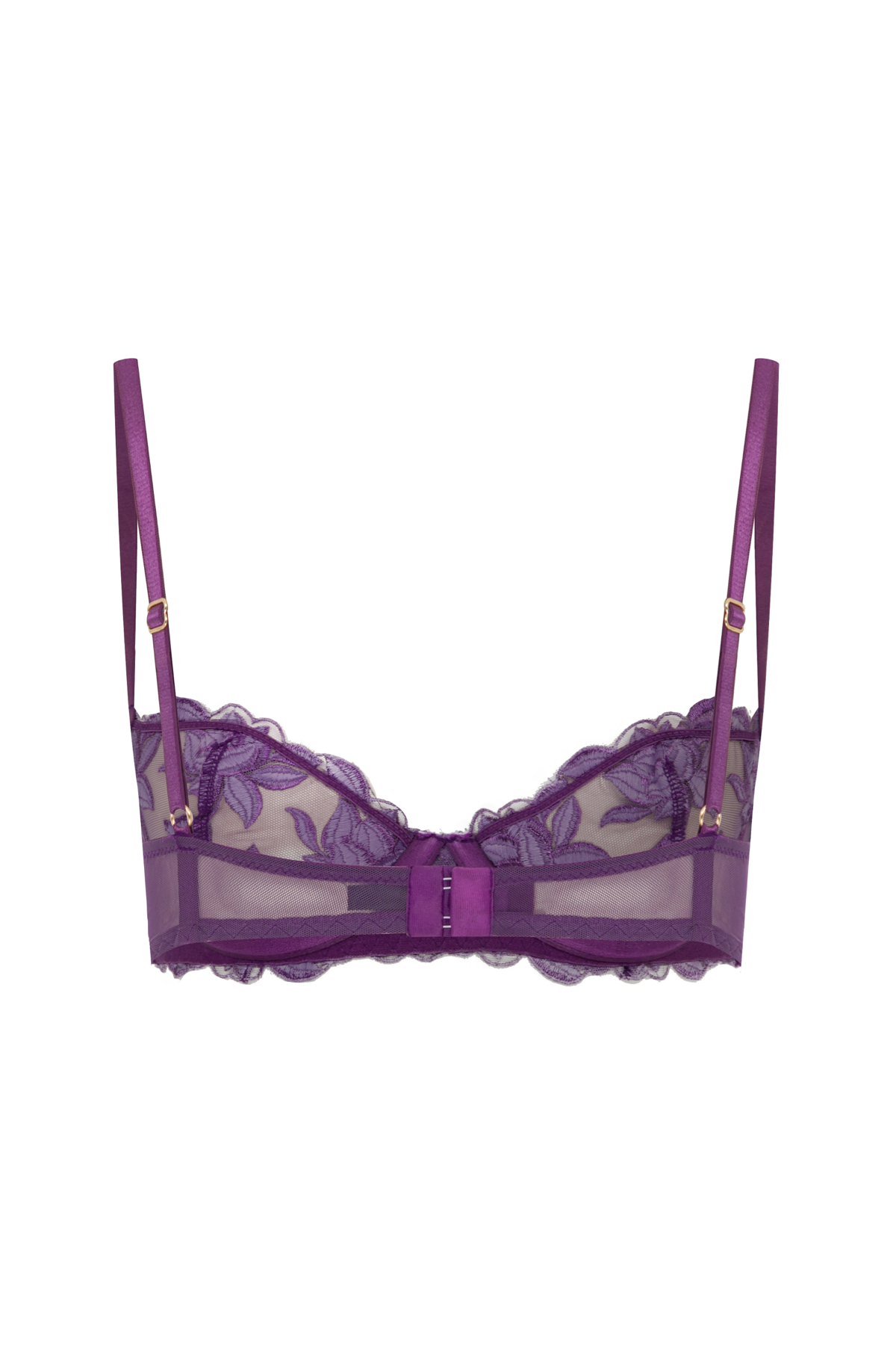 House Of Silk-Dahlia Sütyen Gece Moru-Sütyen-8-Milagron.com