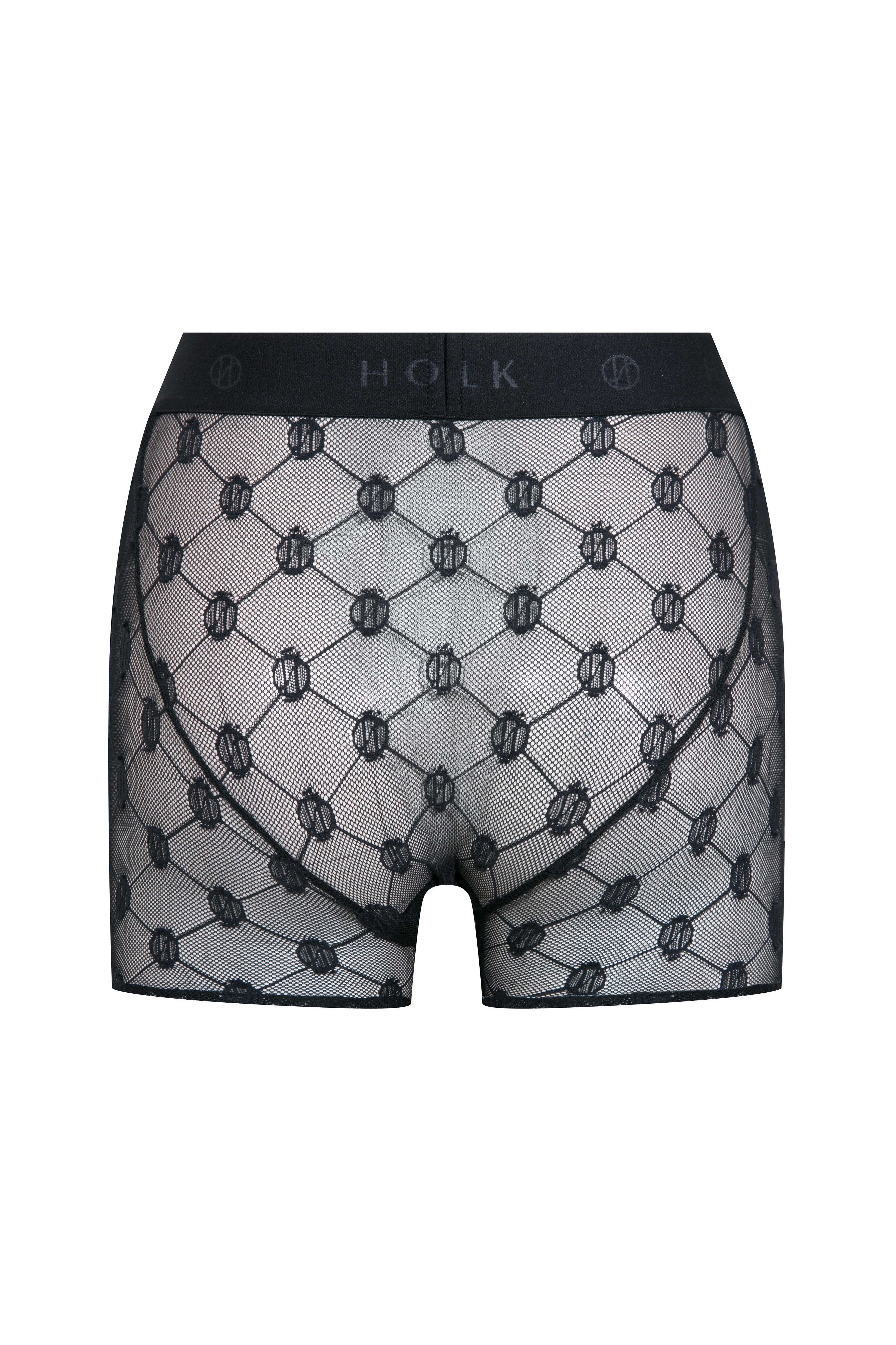 House Of Silk-Erkek Tül Yarı Transparan Boxer-Boxer-6-Milagron.com