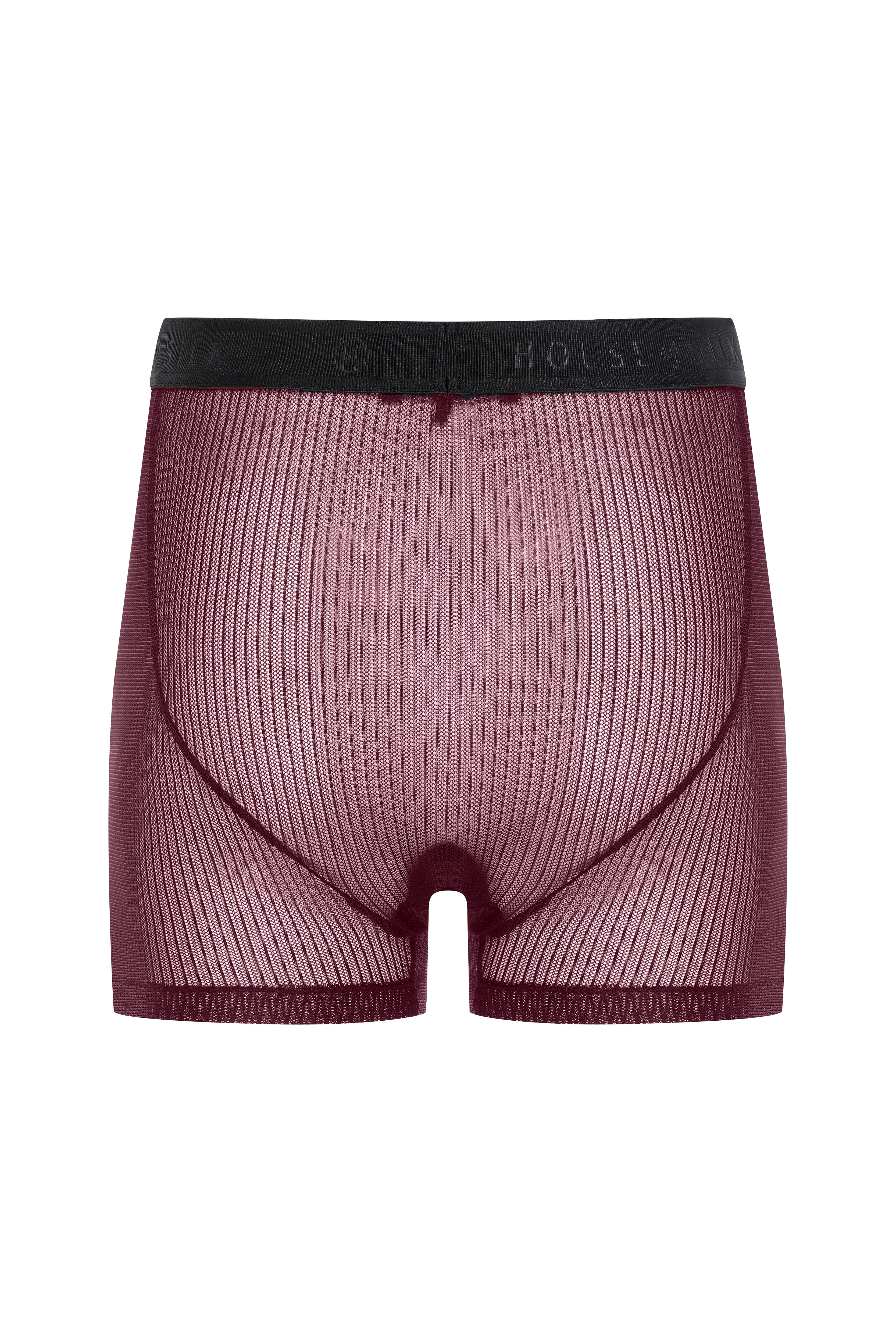 House Of Silk-Fleur Tül Erkek Boxer Bordo-Boxer-2-Milagron.com
