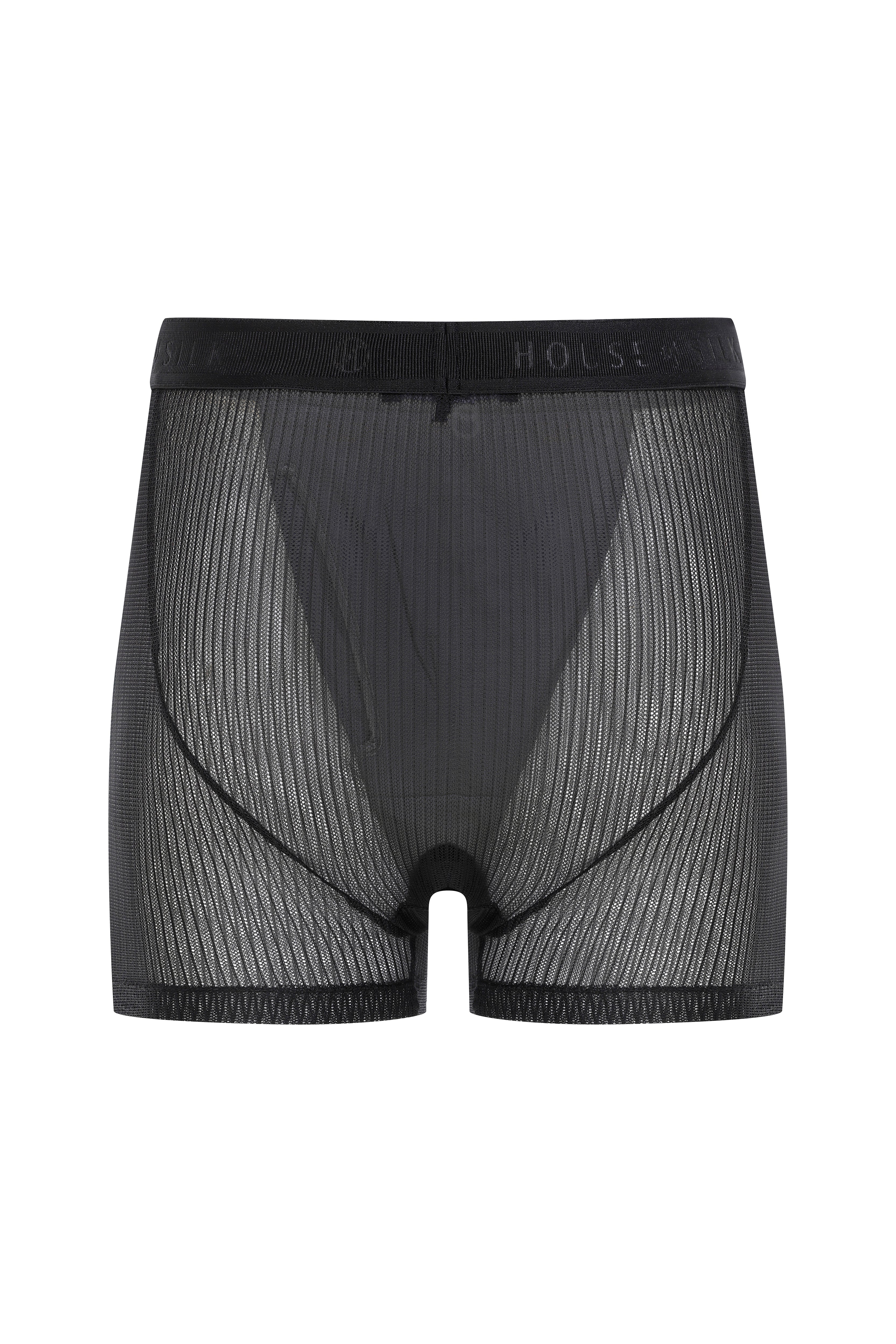 House Of Silk-Fleur Tül Erkek Boxer Siyah-Boxer-3-Milagron.com