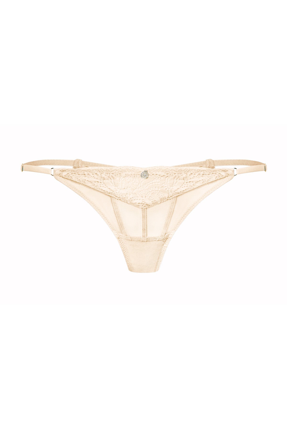 House Of Silk-Jasmine Dantel Tül Detaylı Tanga-Tanga-4-Milagron.com