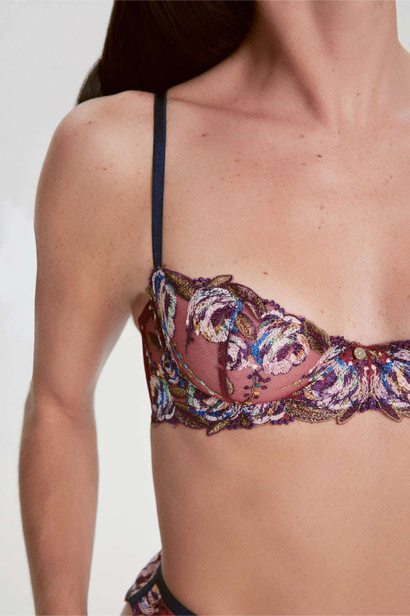 House Of Silk-Marien Balkonet Sütyen-Tanga-3-Milagron.com