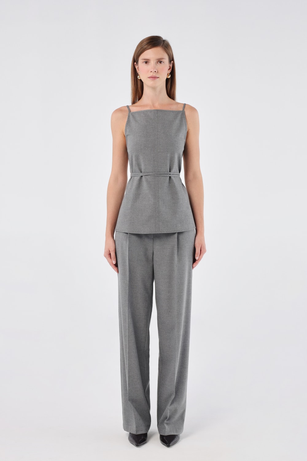 House of IKA-Askılı Sırtı Açık Bluz-Top-4-Milagron.com