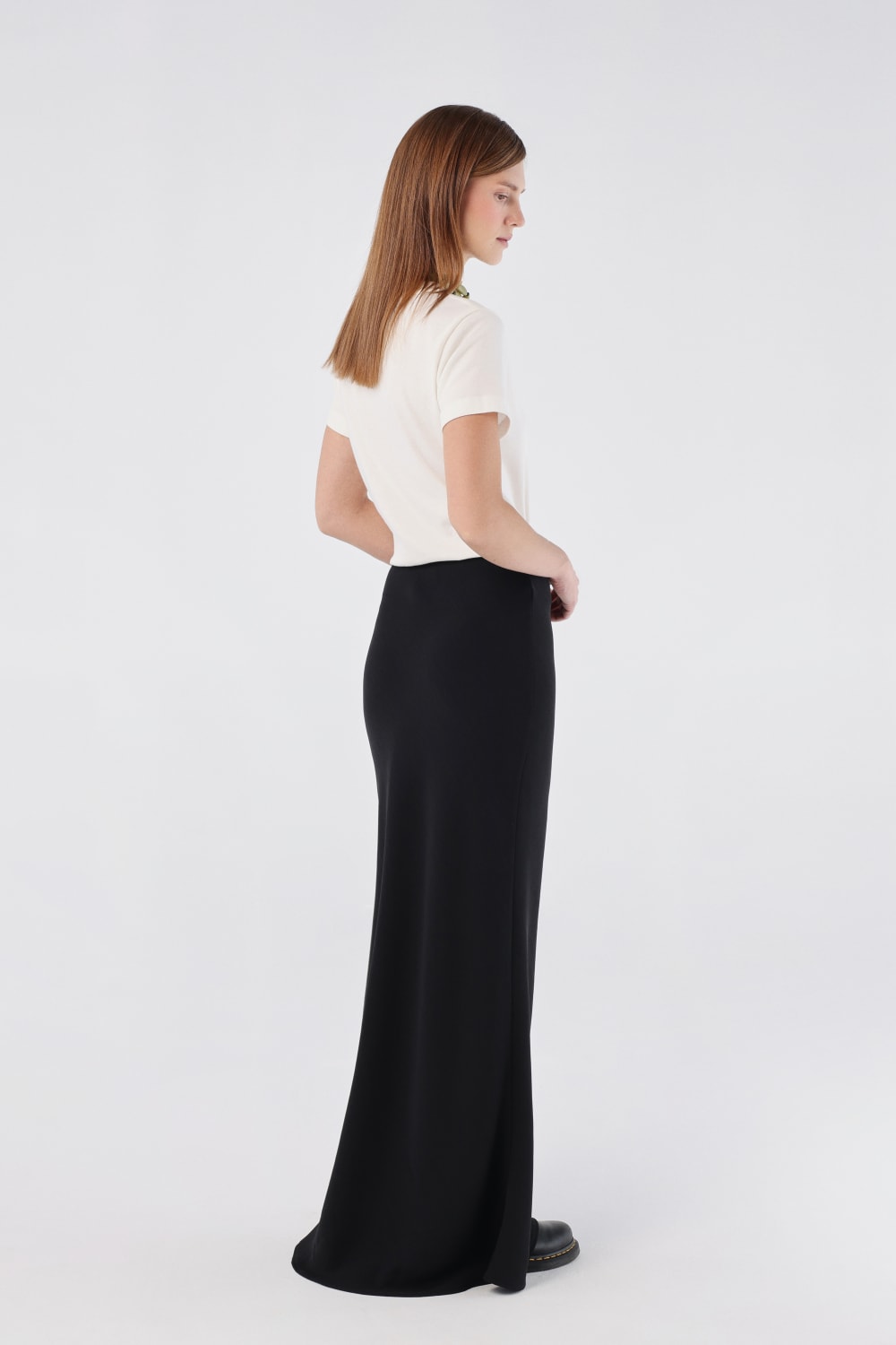 House of IKA-Dökümlü Maxi Etek-Etek-3-Milagron.com