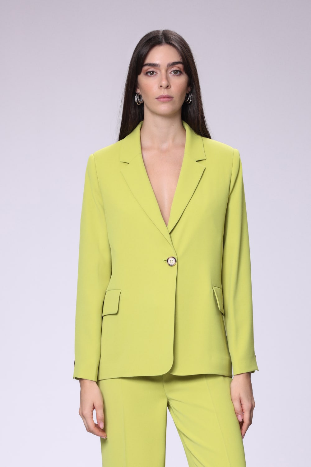 House of IKA-Düz Kesim Ceket-Ceket-1-Milagron.com