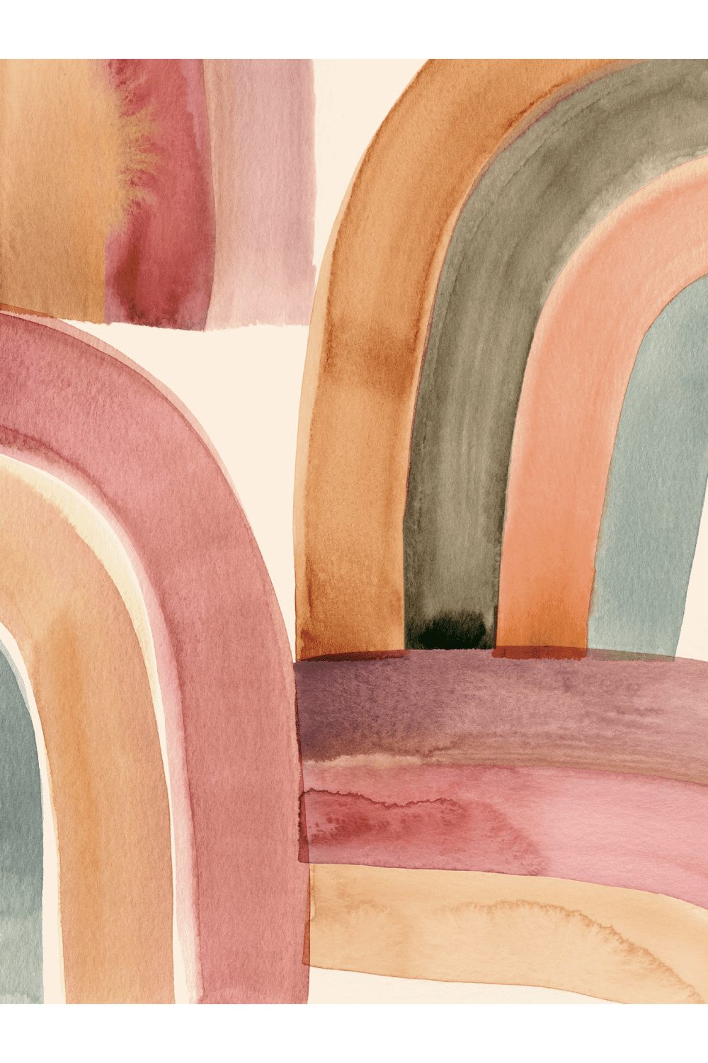 Hueppi-Over The Rainbow Makinede Yıkanabilir Non-Toksik Çocuk Odası Halısı-Halı-1-Milagron.com