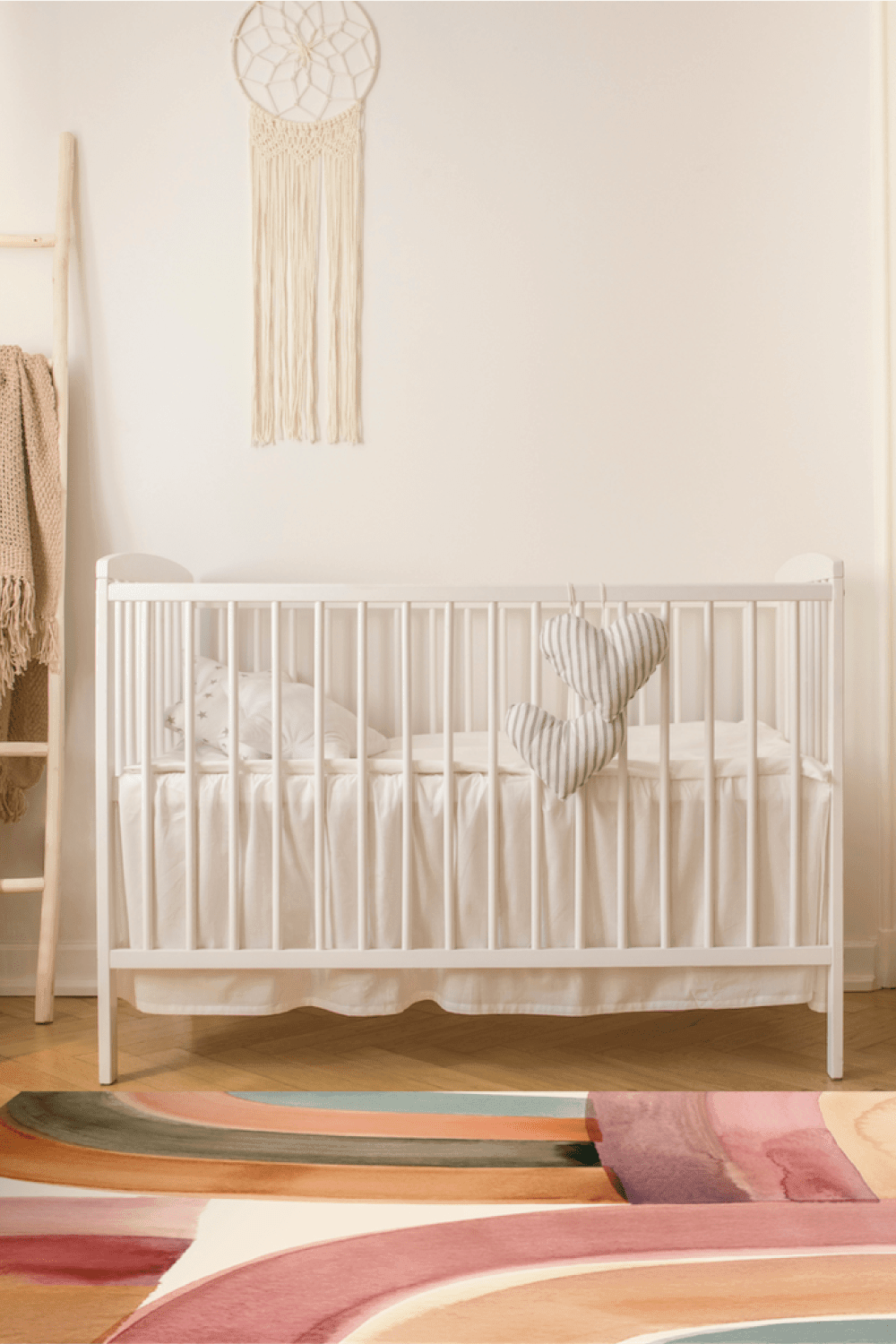 Hueppi-Over The Rainbow Makinede Yıkanabilir Non-Toksik Çocuk Odası Halısı-Halı-2-Milagron.com