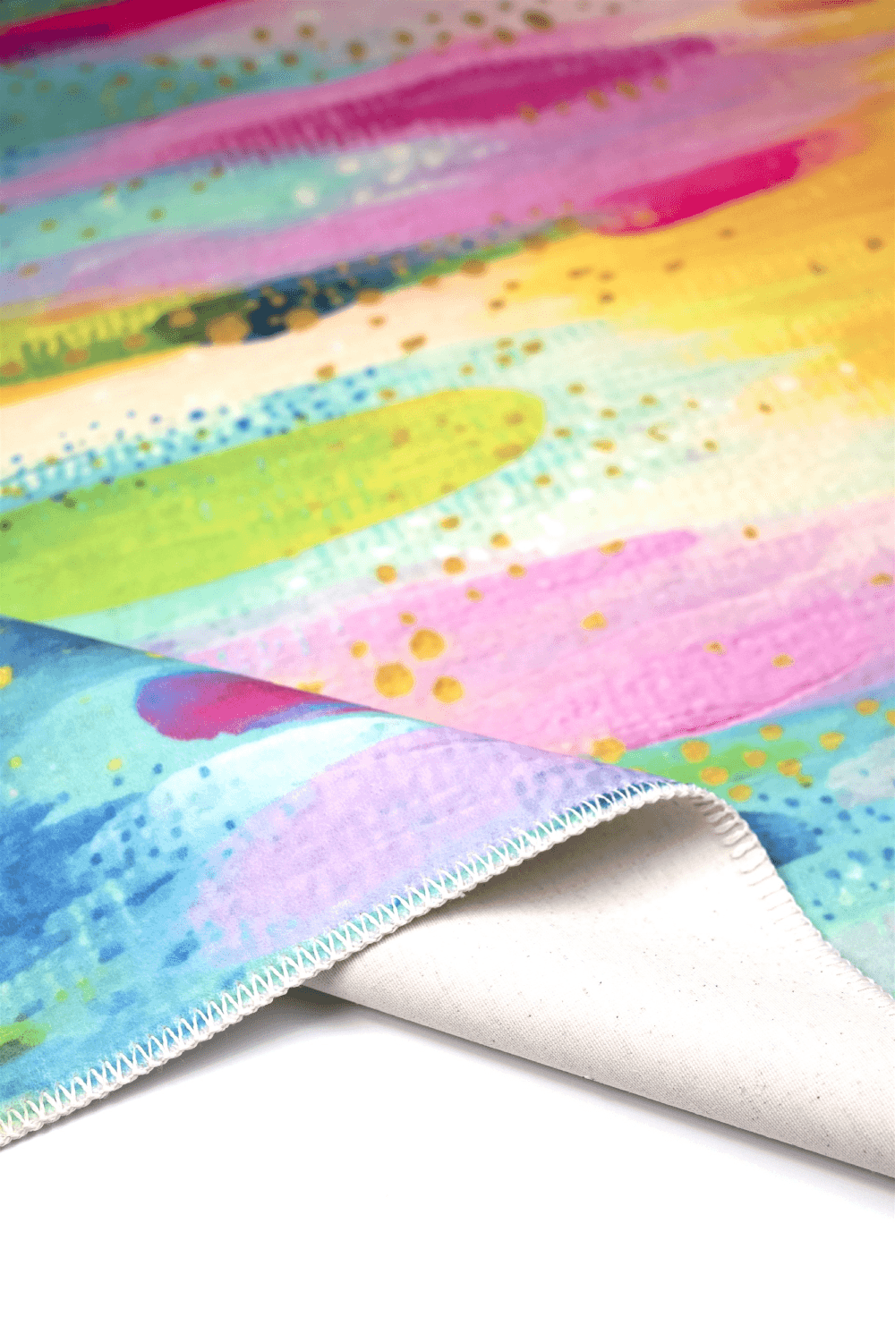 Hueppi-Pinky Dream Makinede Yıkanabilir Non-Toksik Halı-Halı-2-Milagron.com