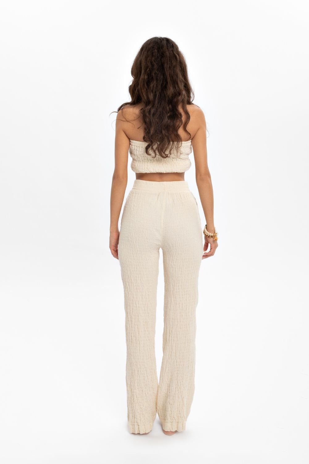 Husufi-Naturel Bürümcüklü Skinny Pantolon-Pantolon-6-Milagron.com