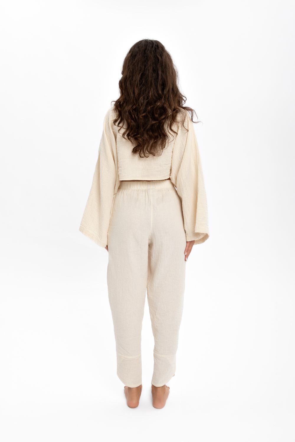 Husufi-Naturel Crop Bluz-Top-6-Milagron.com