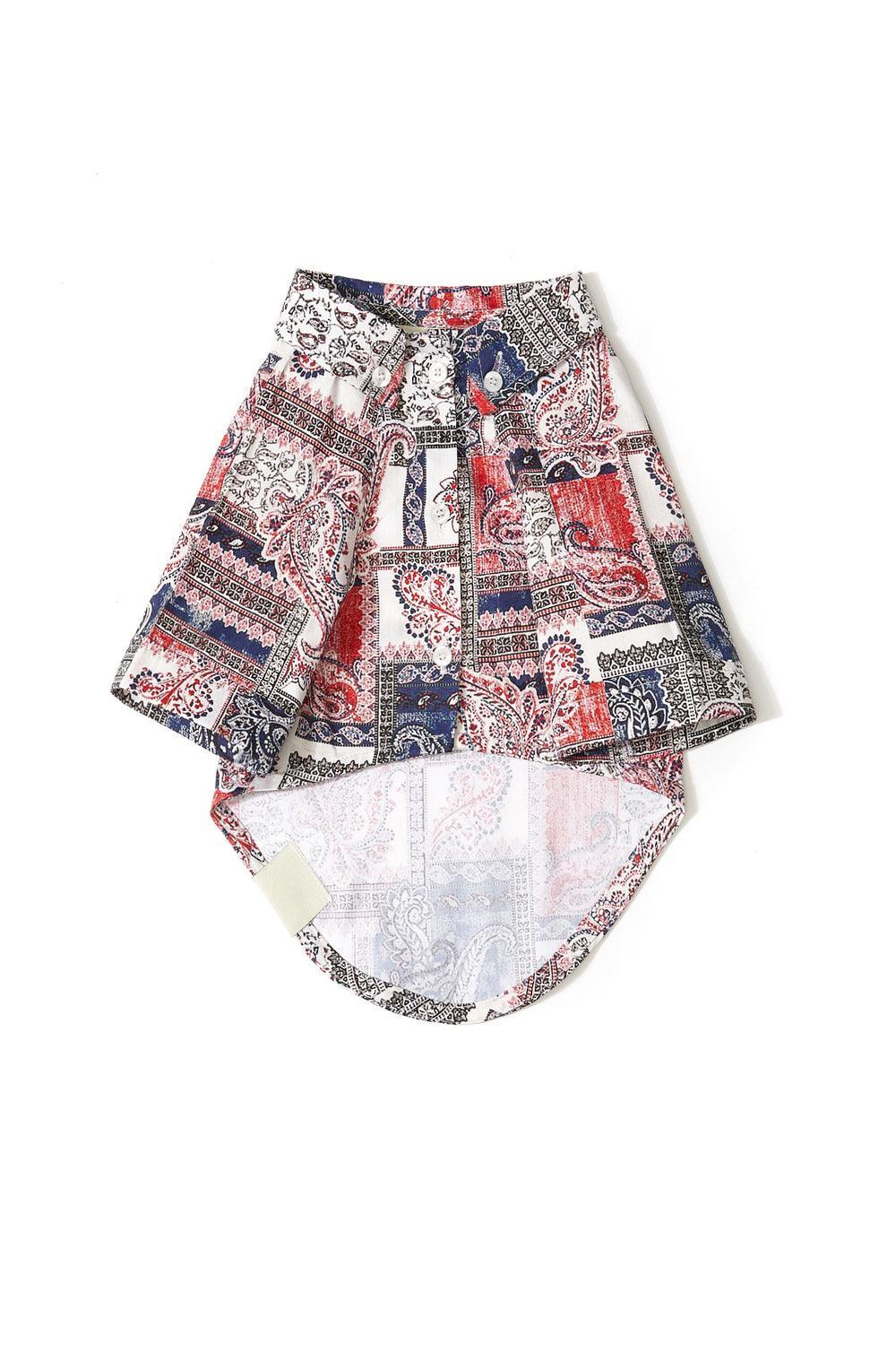 Hypet Fashion-Patchwork Gömlek-Köpek-2-Milagron.com