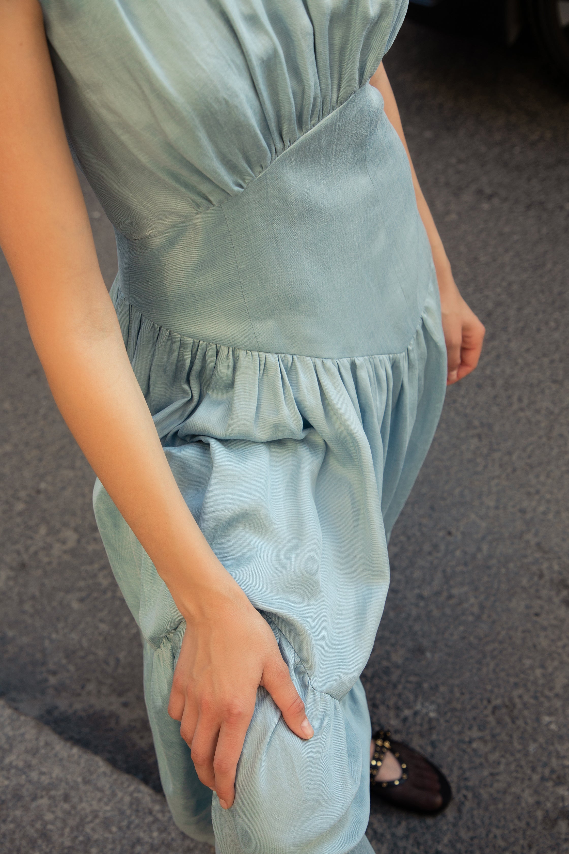 Bella Blue Maxi Dress