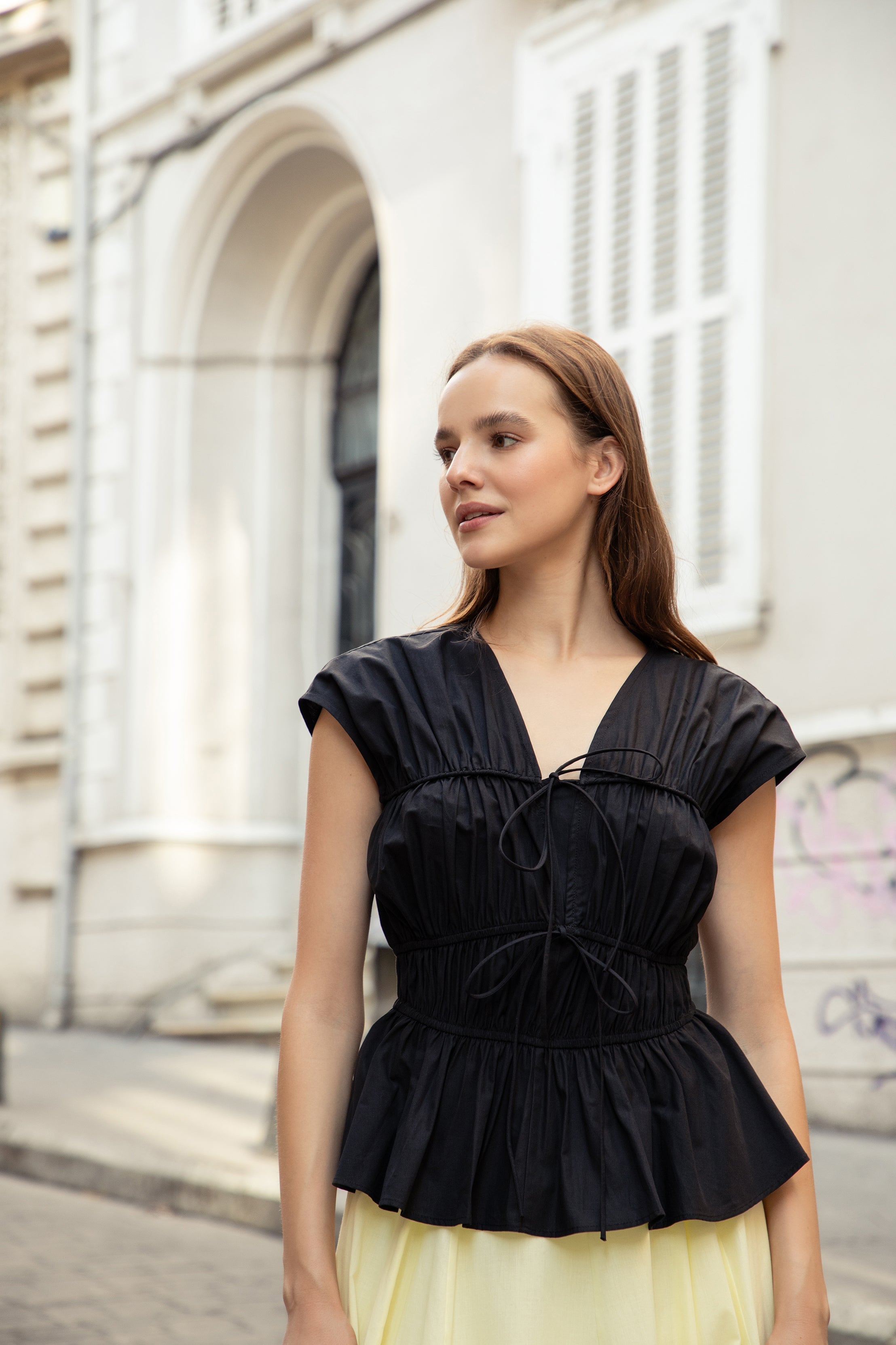 Allies Black Blouse