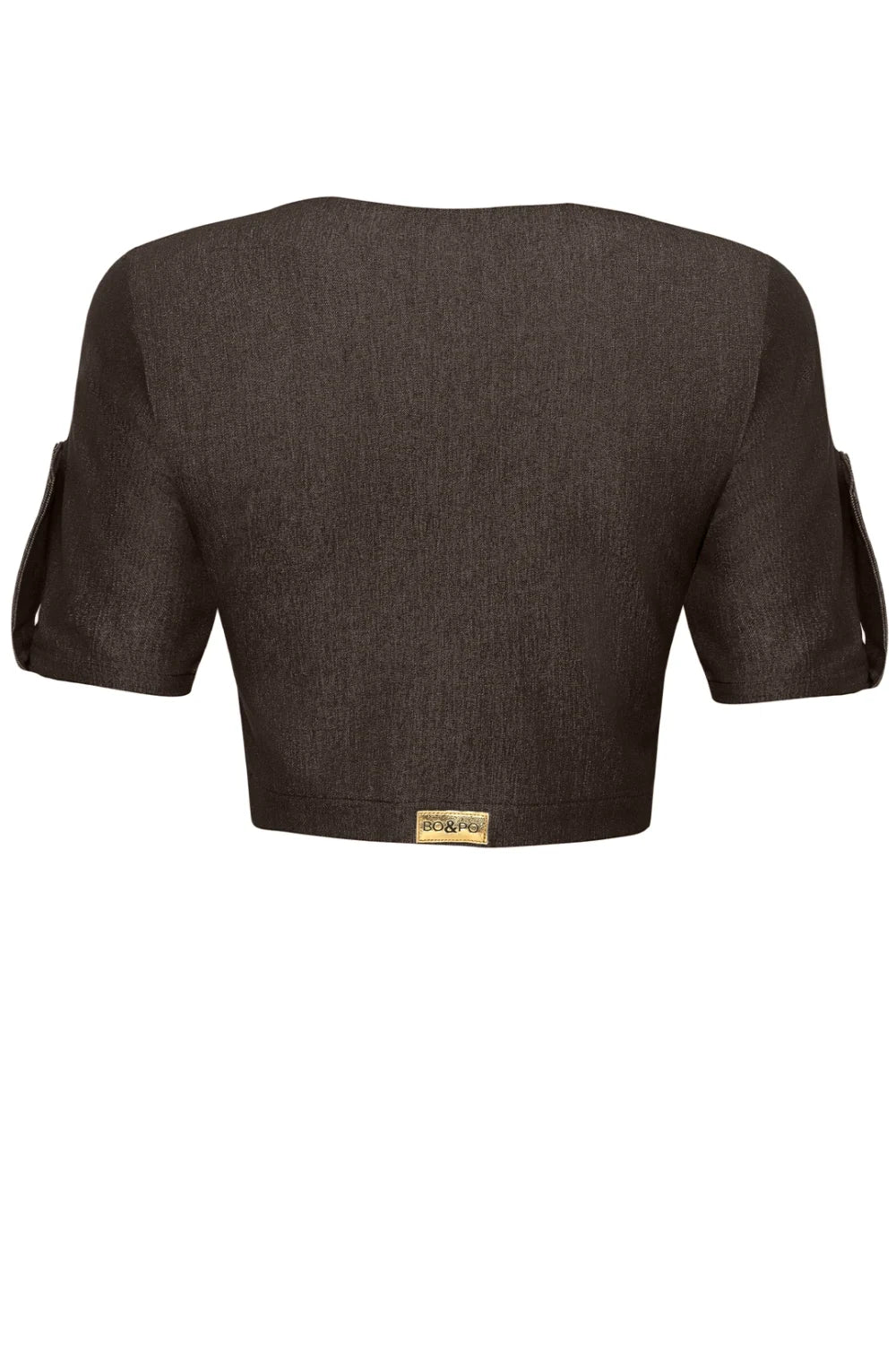 Bo&Po-Amor Top Brown-Top-3-Milagron.com