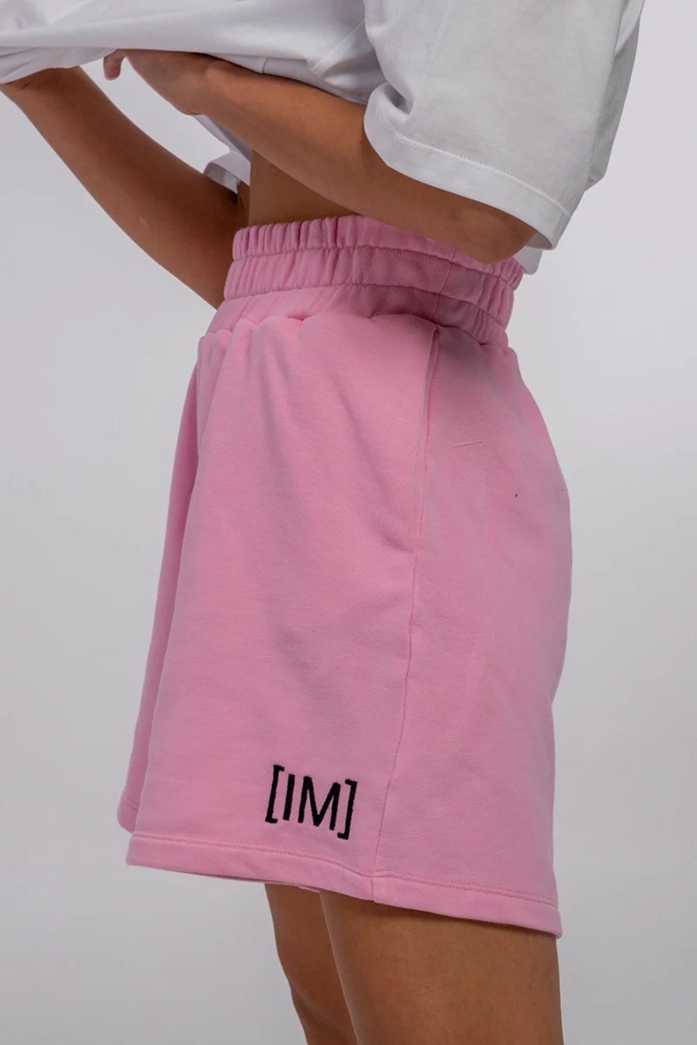 IMperfectionists-Roskilde Pembe Şort Kadın-T-Shirts-3-Milagron.com