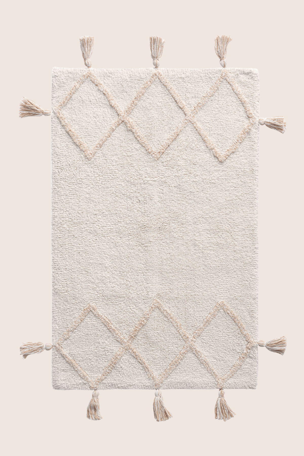 İRYA-Agnes Banyo Paspası Krem 70X110 Cm-Paspas-4-Milagron.com