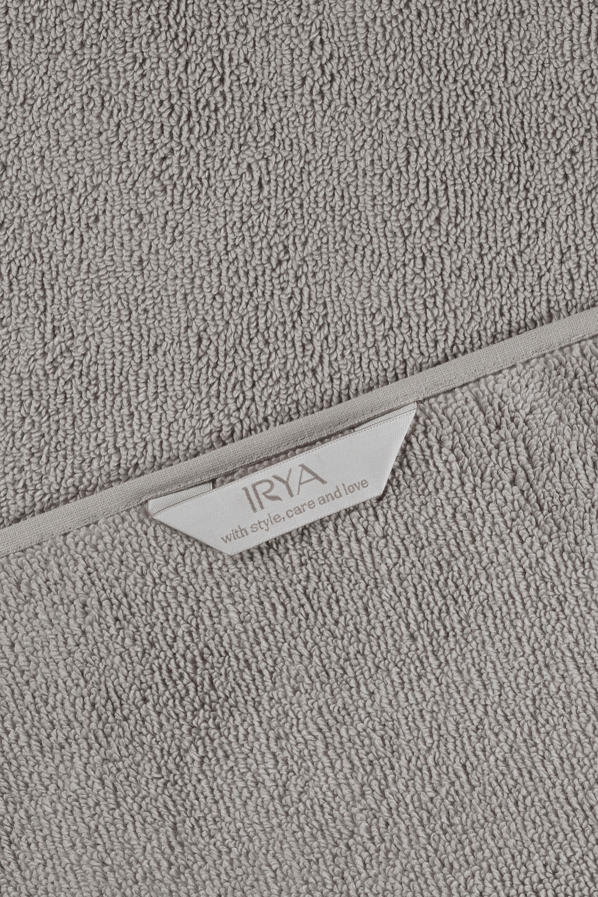 İRYA-Alba Tekli Havlu Banyo Paspası 50X80 Gri-Paspas-5-Milagron.com
