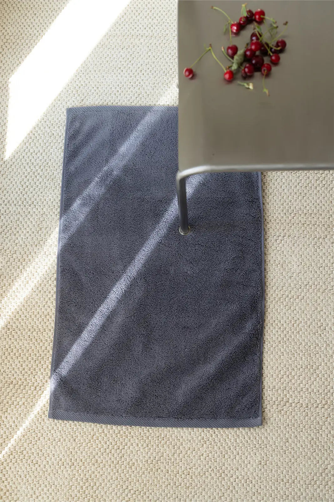 İRYA-Alba Tekli Havlu Banyo Paspası 50X80 Lacivert-Paspas-1-Milagron.com