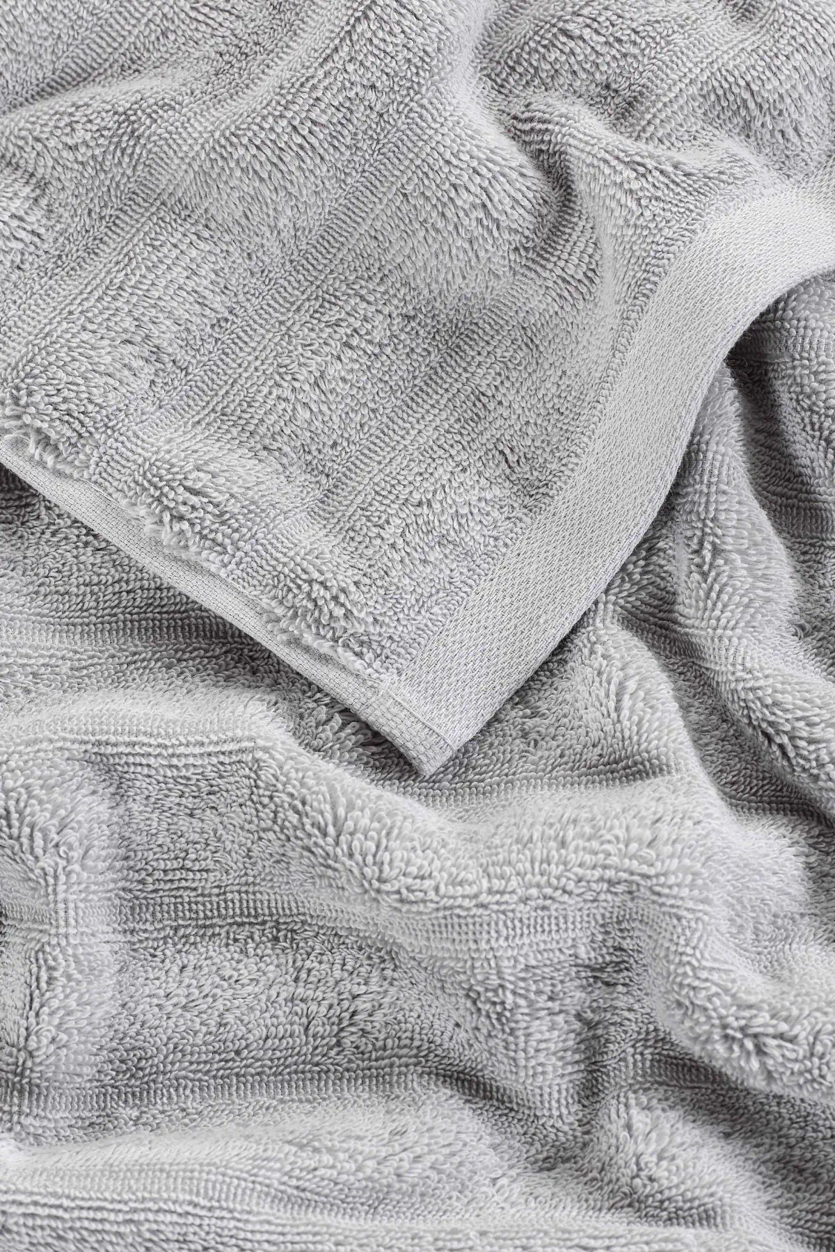 Arora %100 Pamuk Havlu Seti Ash Grey