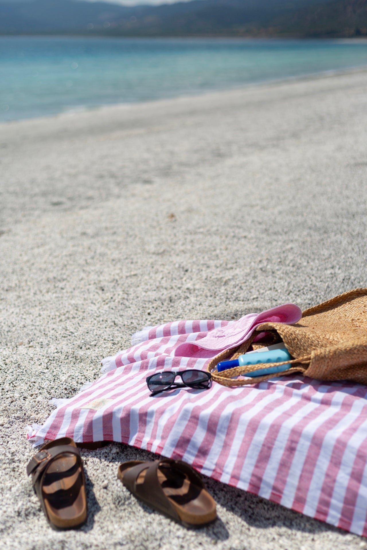 Irya-Avalon Peştamal 90x170 Kırmızı-Peştamal-7-Milagron.com