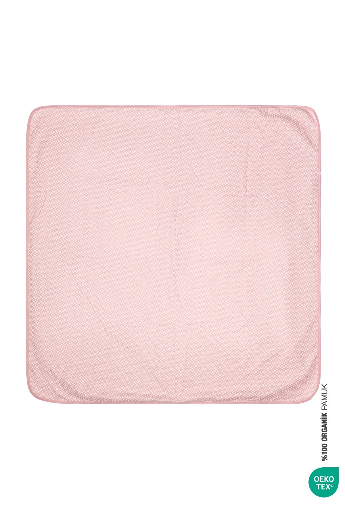 Irya-Bebe Marin çok Amaçlı Müslin örtü 120x120 Pembe-Bebek Battaniyesi-3-Milagron.com
