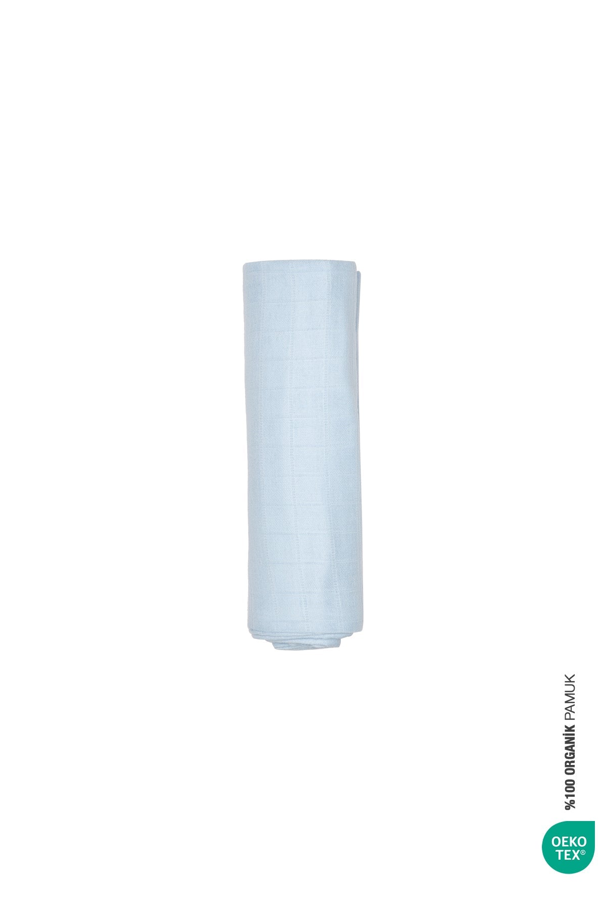 İRYA-Bebemarin Çok Amaçlı Müslin Örtü 120X120 Mavi-Müslin Örtü-5-Milagron.com