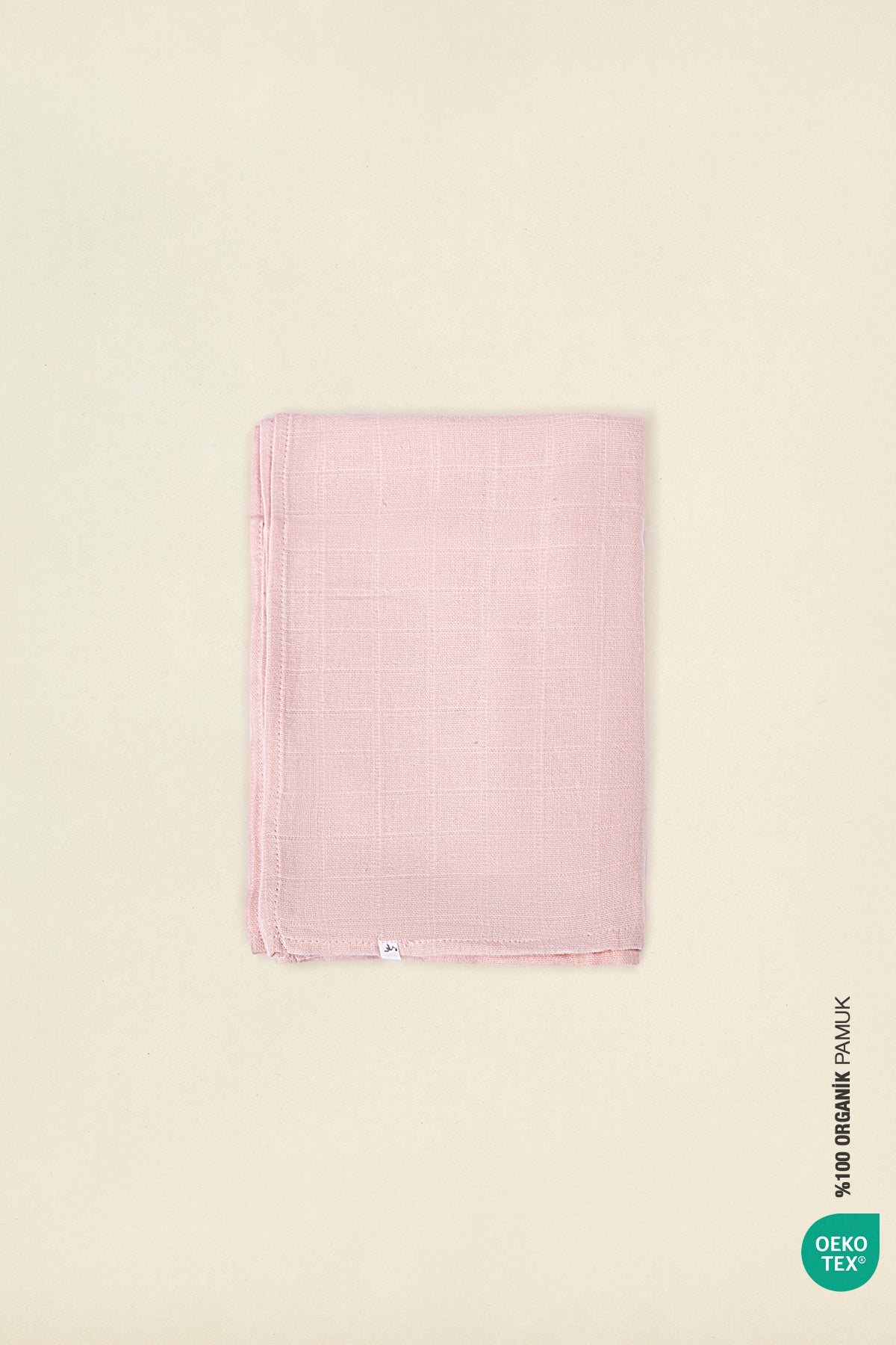İRYA-Bebemarin Çok Amaçlı Müslin Örtü 120X120 Pembe-Müslin Örtü-2-Milagron.com