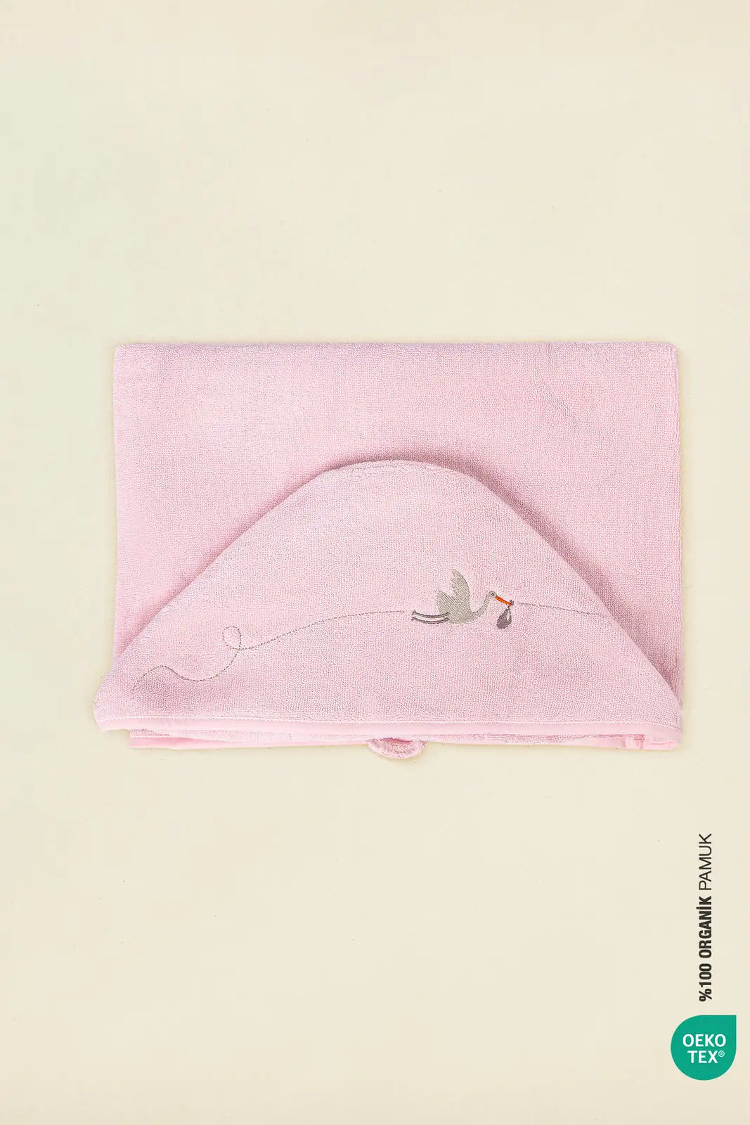 İRYA-Bebemarin Kundak Havlu 75X75 Pembe-Kundak-3-Milagron.com