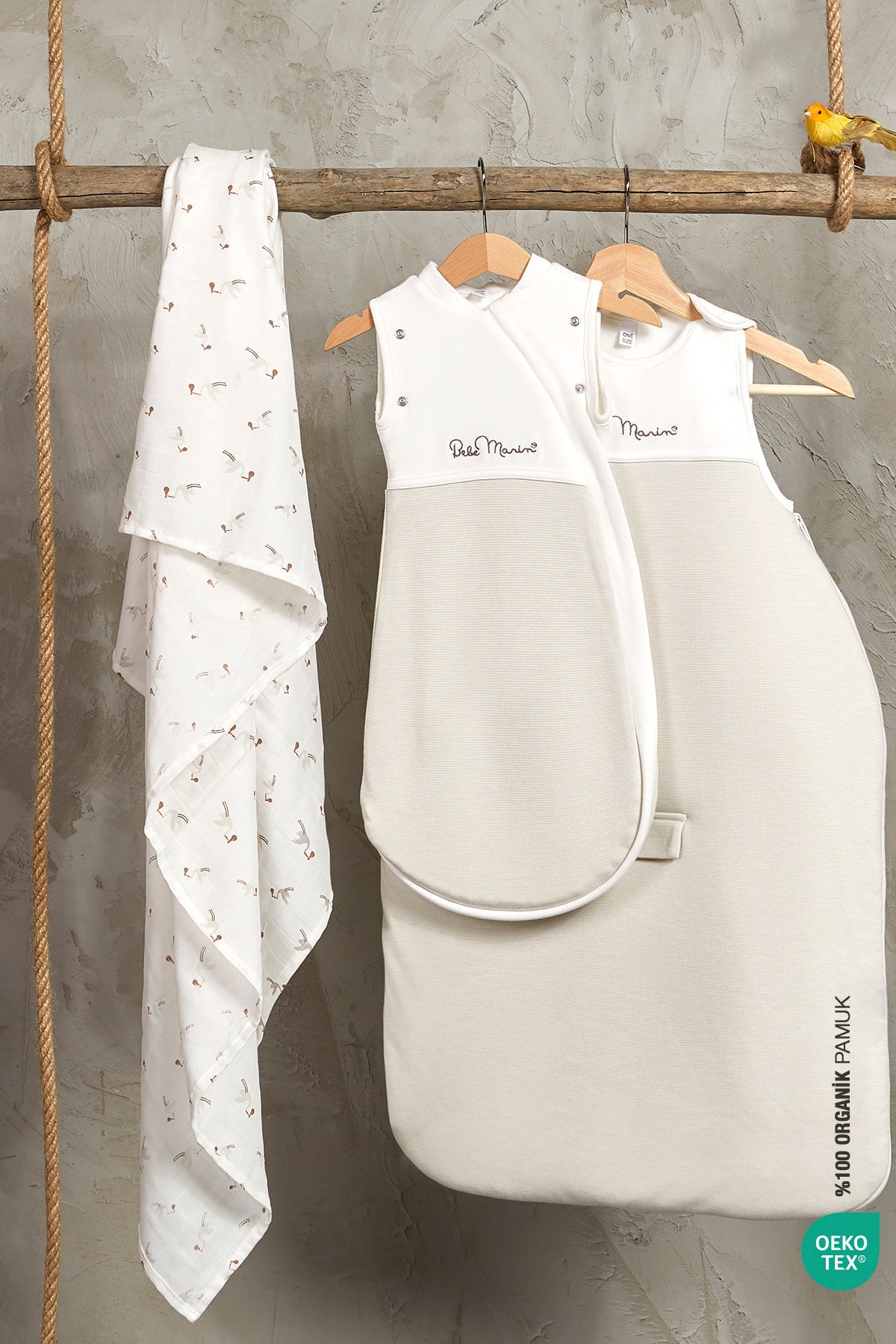 İRYA-Bebemarin Uyku Tulumu Bm Collection-Çocuk Elbise & Tulum-5-Milagron.com