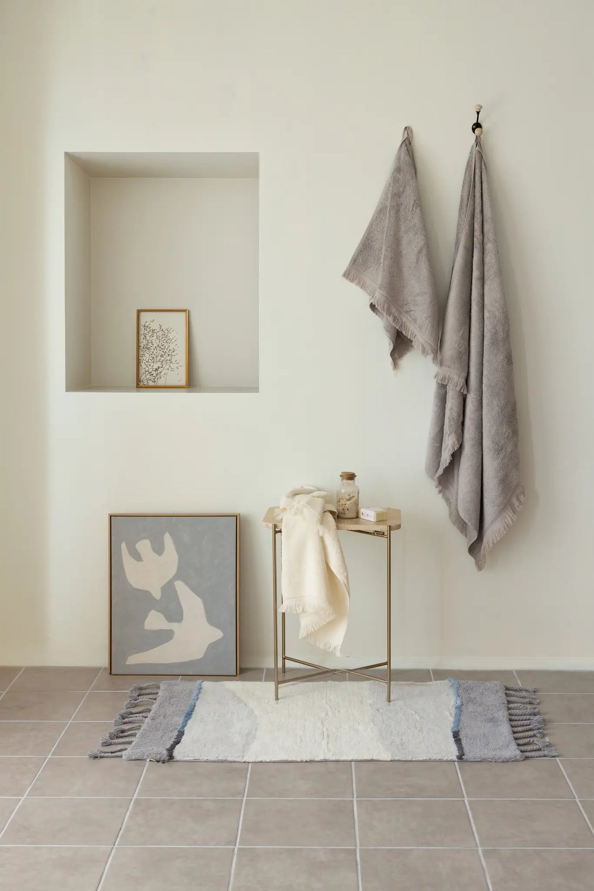 Belina Bambu Büyük Banyo Havlusu 90X150 Cm Ash Grey