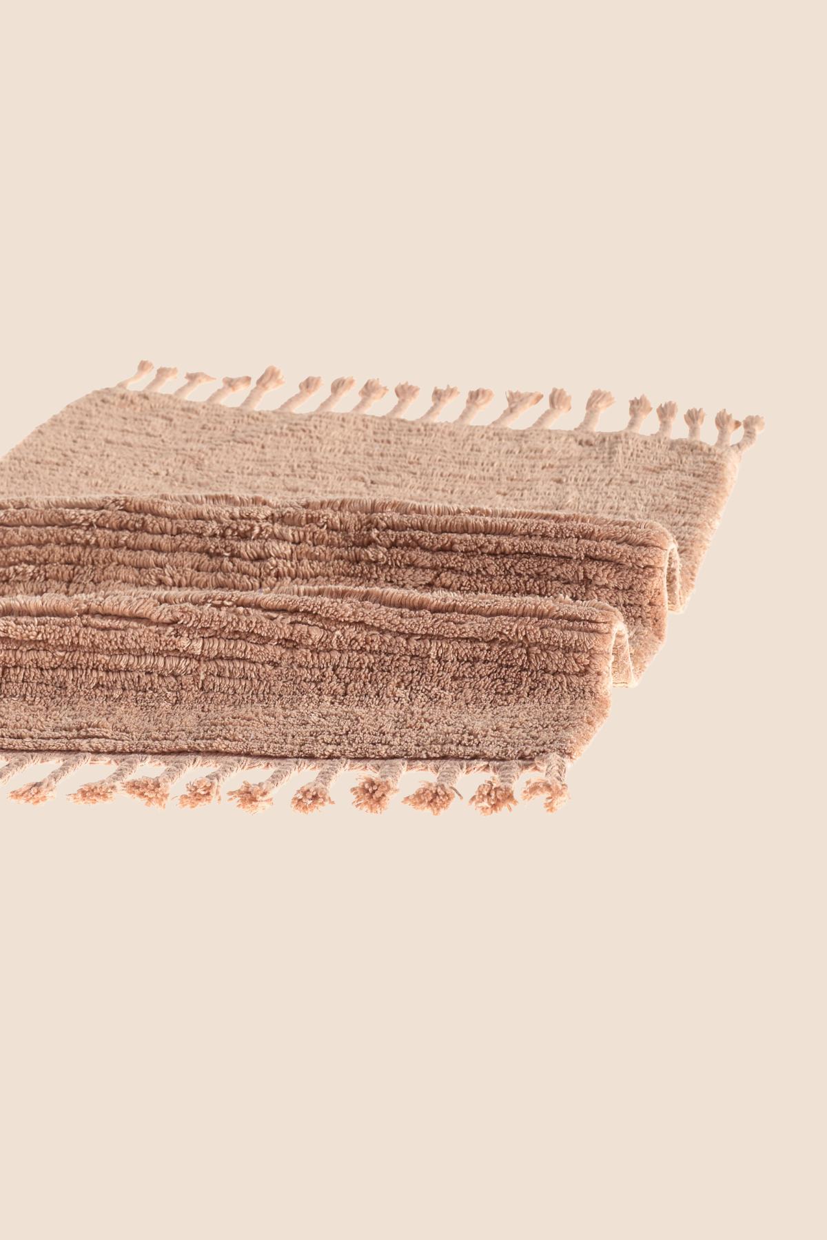 Belina Tekli Bambu Banyo Paspası 50X80 Cm Karamel