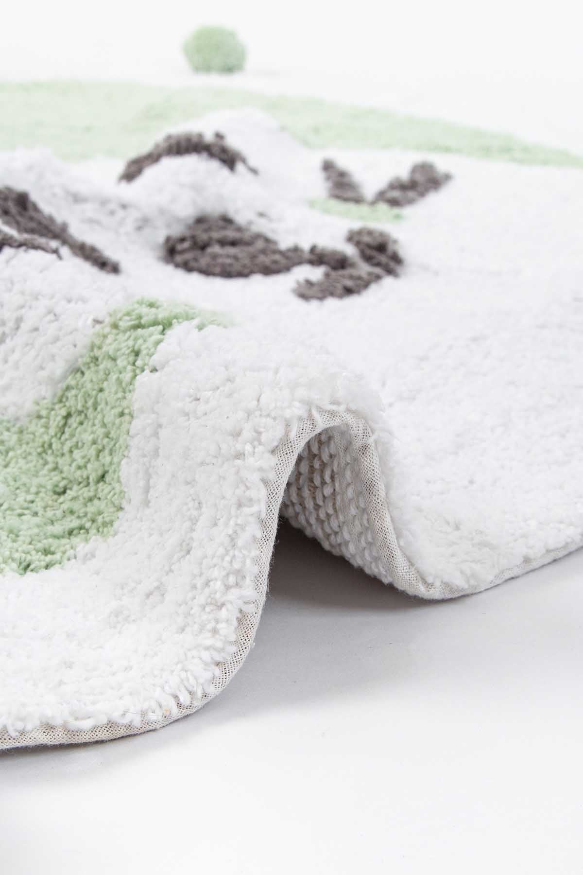 Irya-Bunny çocuk Odası Halısı 110x110-Çocuk Odası Halısı-4-Milagron.com