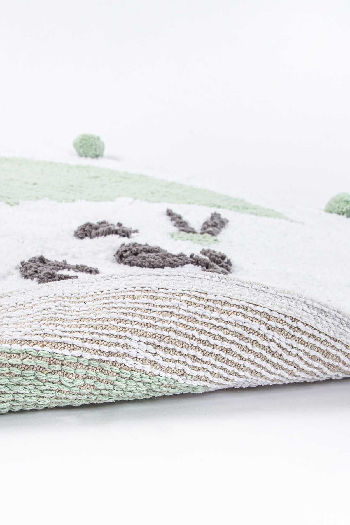 Irya-Bunny çocuk Odası Halısı 110x110-Çocuk Odası Halısı-5-Milagron.com
