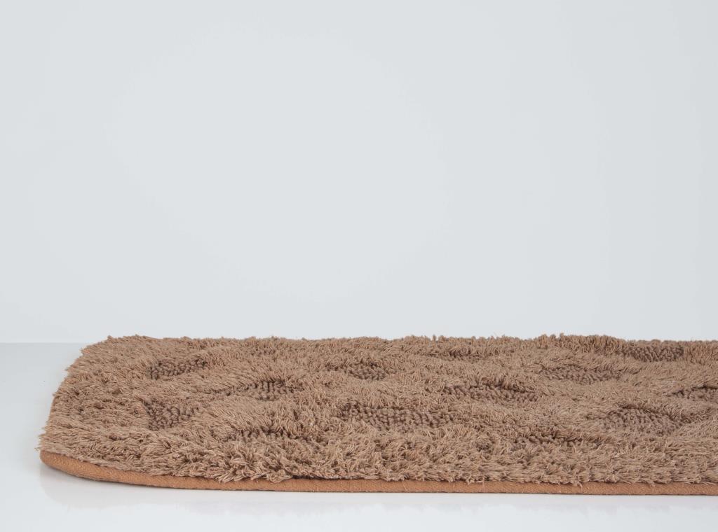 İRYA-Burns Banyo Paspası 2'Li Kahve 40X60+60X90-Paspas-3-Milagron.com