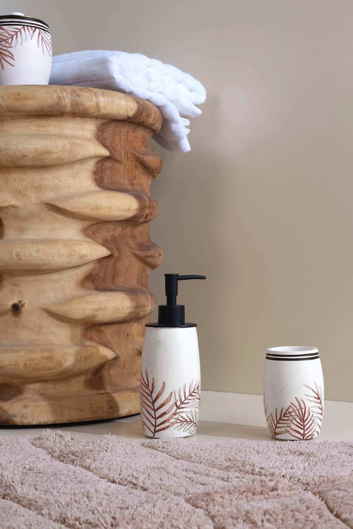 İRYA-Clover 4 Parça Banyo Seti-Banyo Düzenleyicileri-6-Milagron.com