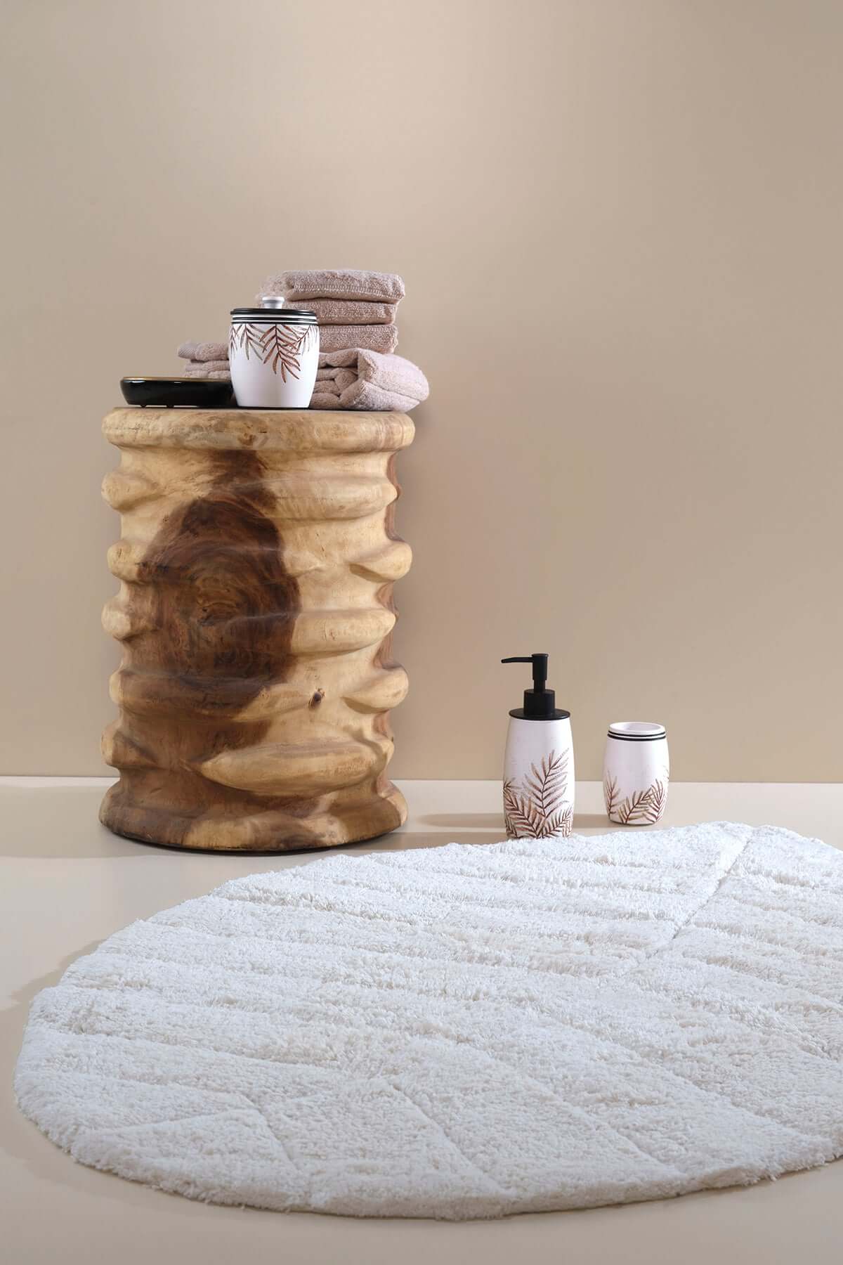İRYA-Clover 4 Parça Banyo Seti-Banyo Düzenleyicileri-7-Milagron.com