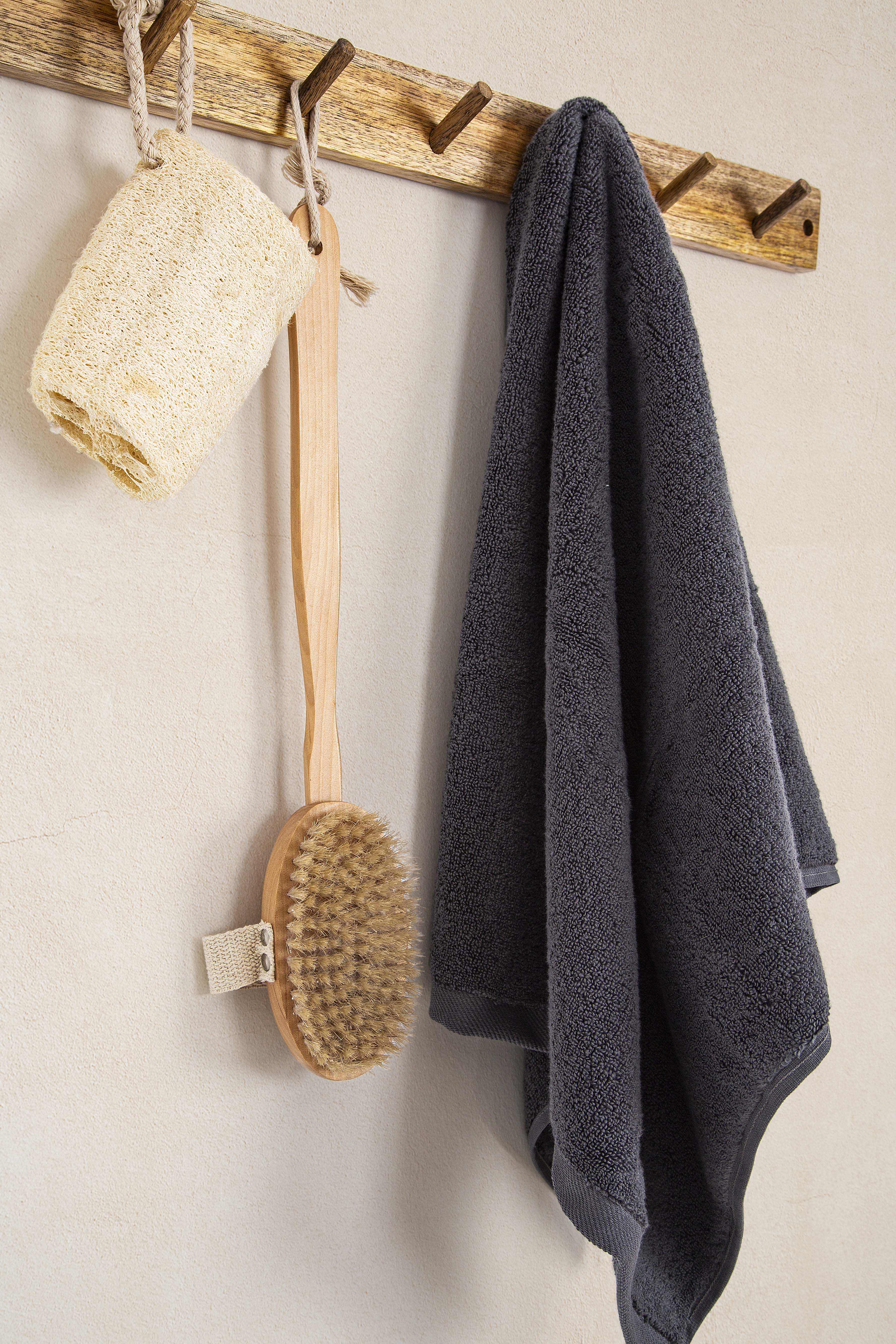 Irya-Colet Yüz Havlusu 50x90 Cm Gri-Havlu-2-Milagron.com