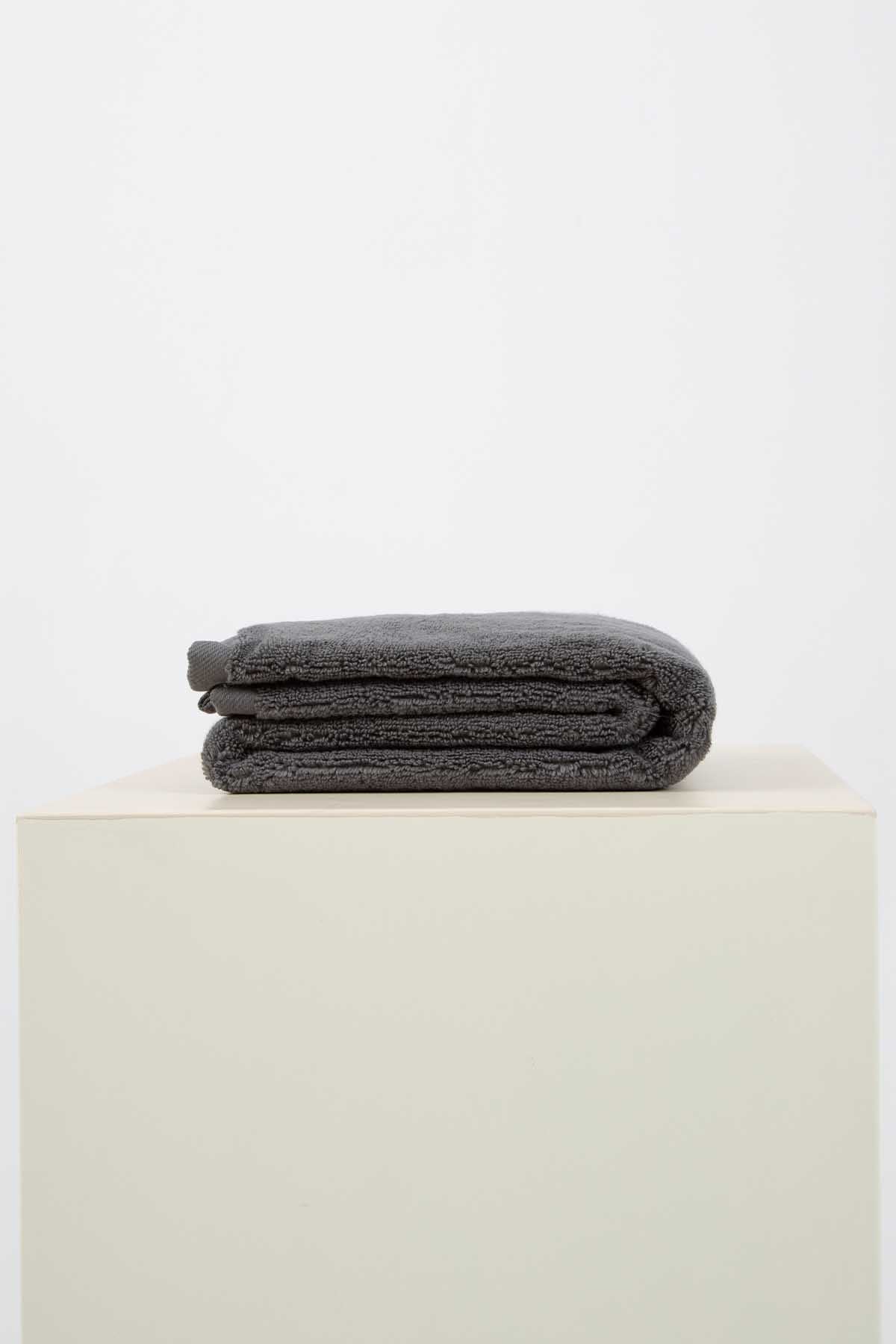 Irya-Colet Yüz Havlusu 50x90 Cm Gri-Havlu-4-Milagron.com