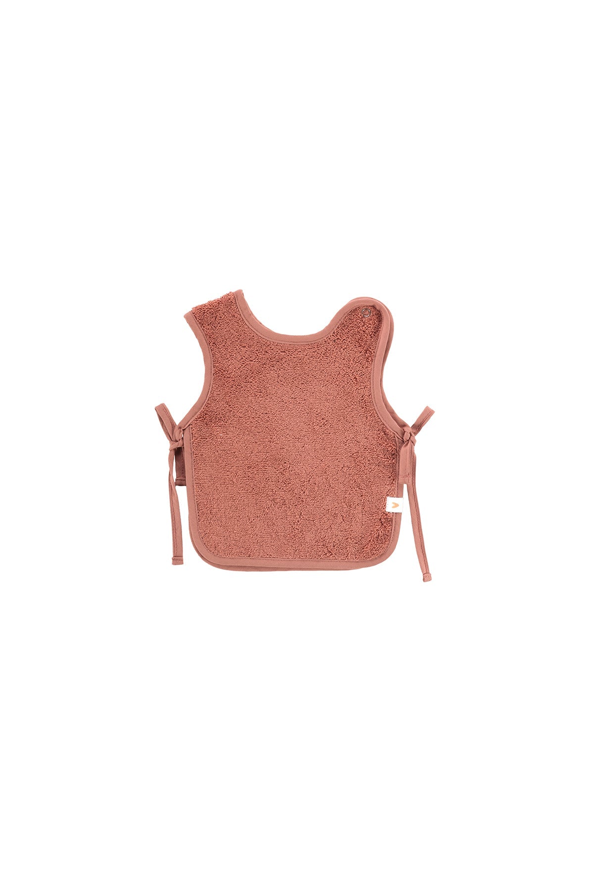 Irya-Colors Of Joy 2'li Organik Pamuk Müslin Bebek önlük Seti Kiremit-Bebek Önlüğü-5-Milagron.com