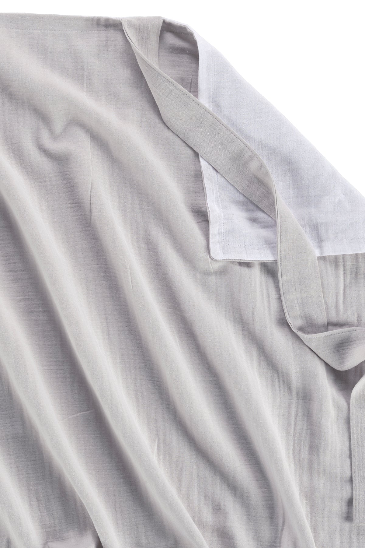 Irya-Colors Of Joy Organik Pamuk Müslin 4 Katlı Emzirme örtüsü Gri-Bebek Önlüğü-5-Milagron.com