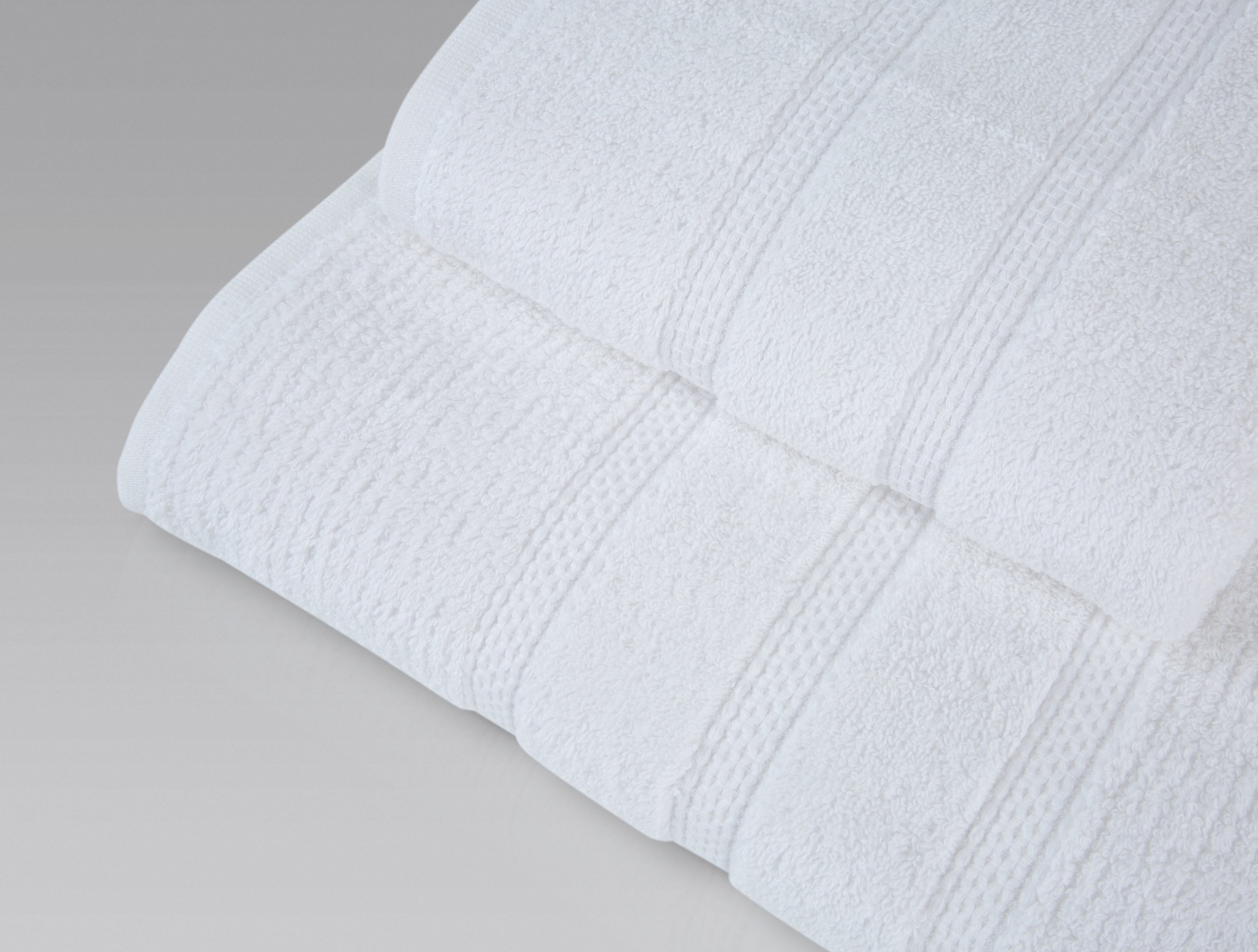 İRYA-Cruz Banyo Havlusu 90X150 Cm Beyaz-Havlu & Havlu Setleri-4-Milagron.com