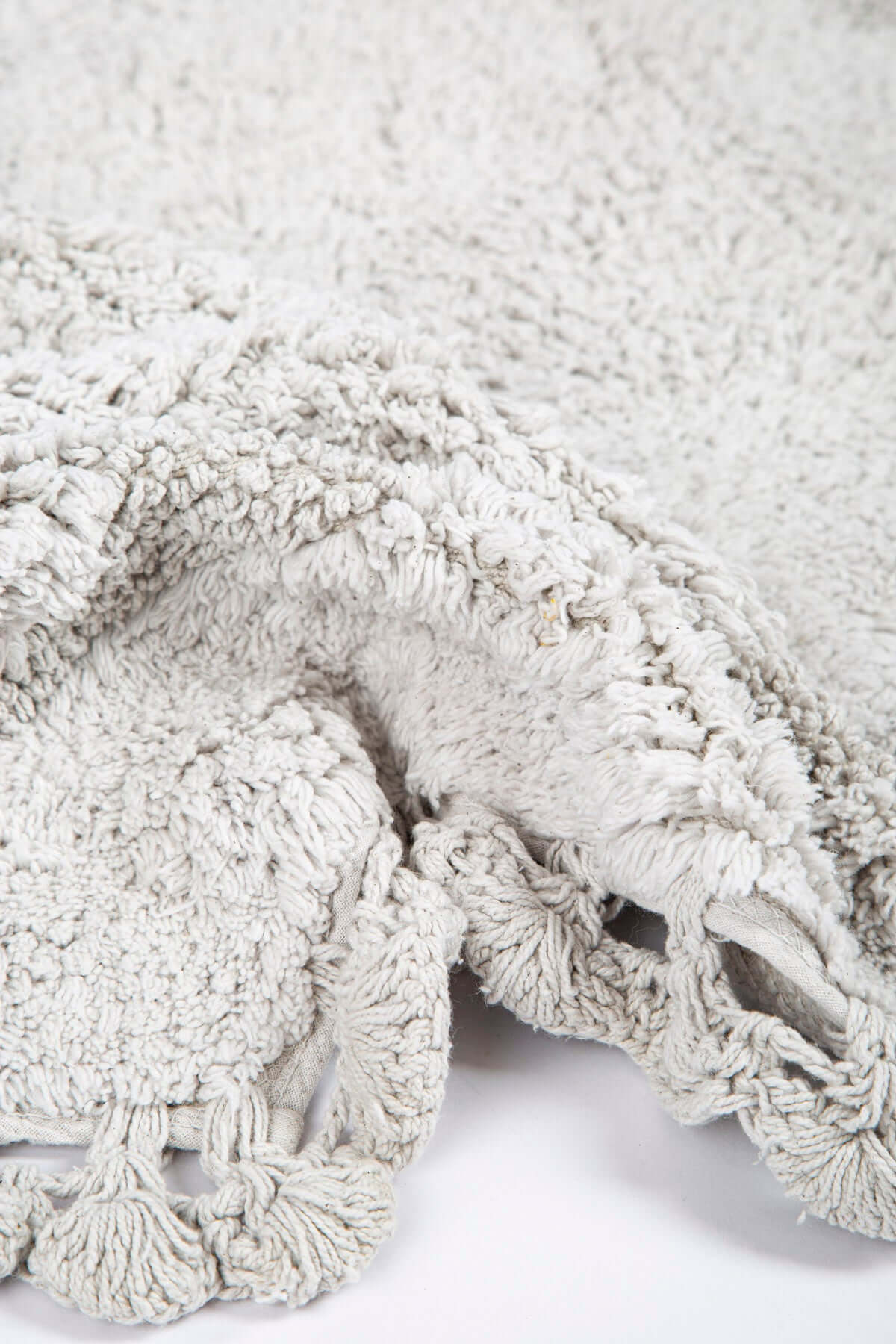 Irya-Dale 2’li Takım Banyo Paspası %100 Pamuk 40x60 + 60x90 Gri-Banyo Paspası-5-Milagron.com