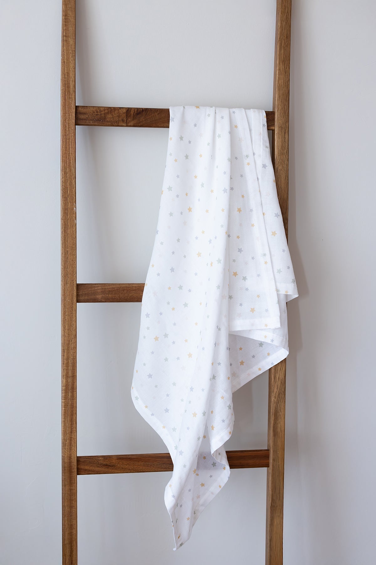 Irya-Dreamer Organik Pamuk 2 Katlı Müslin örtü Beyaz 100x100-Bebek Battaniyesi-5-Milagron.com