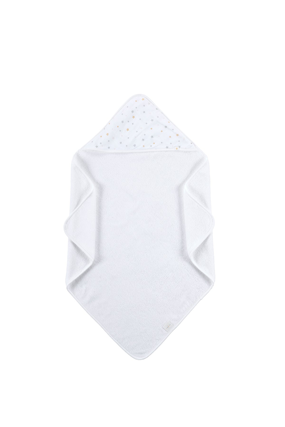İRYA-Dreamer Organik Pamuk Müslin Bebek Kundak Beyaz 75X75-Kundak-6-Milagron.com